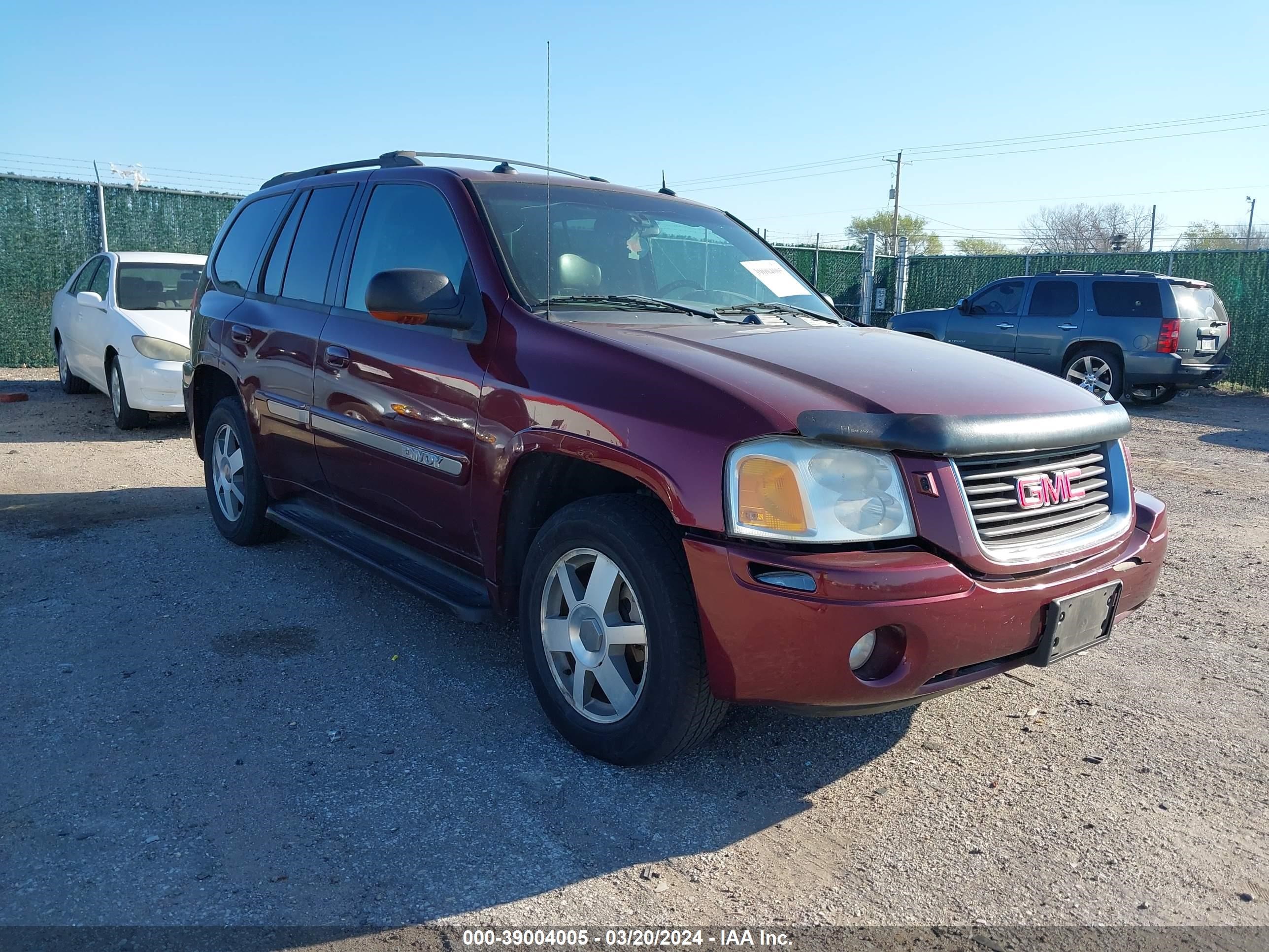 gmc envoy 2004 1gkdt13sx42251182