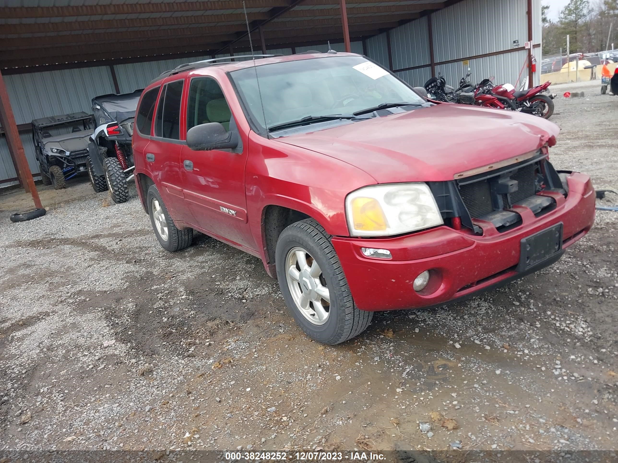 gmc envoy 2005 1gkdt13sx52134252