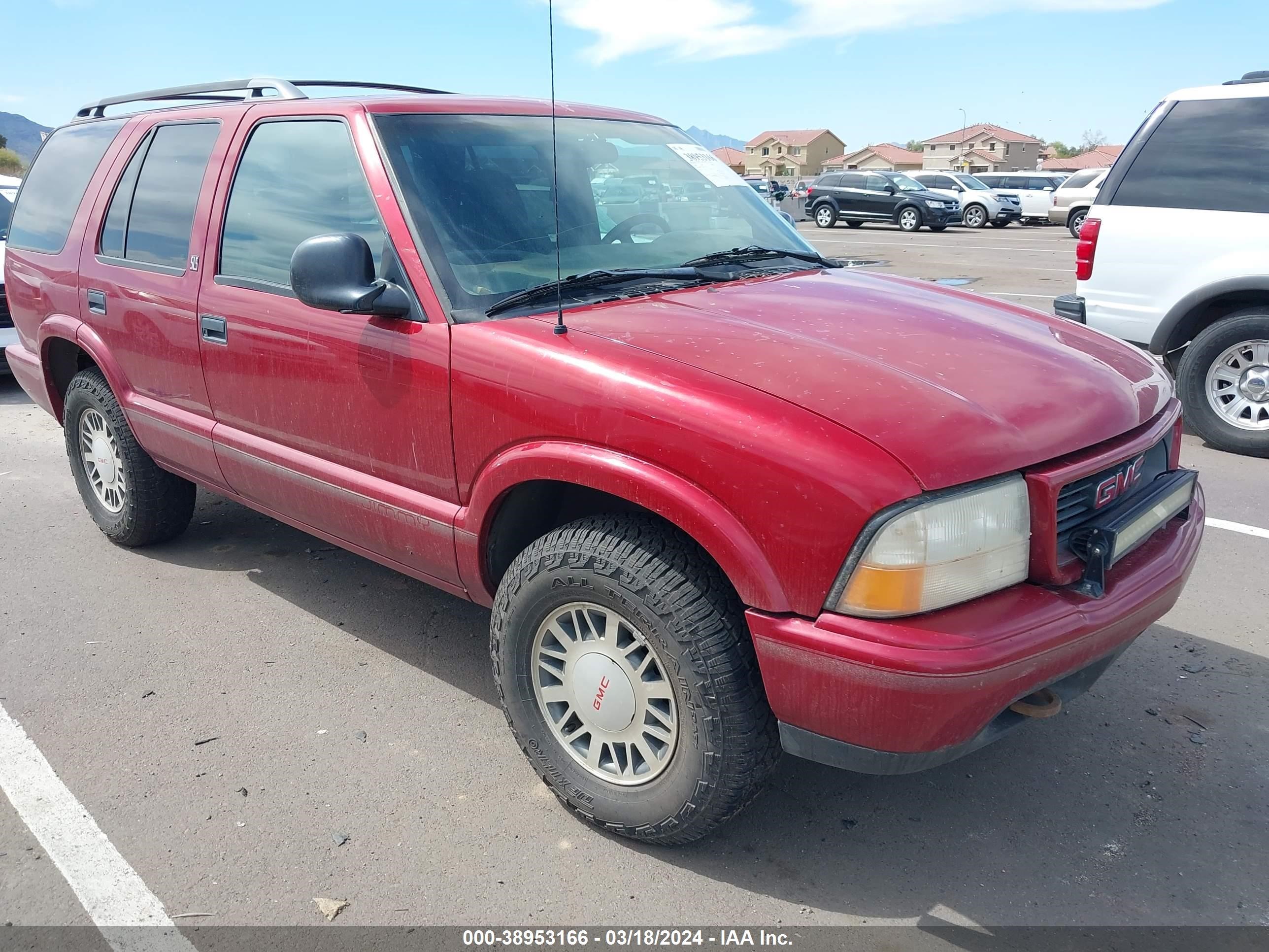 gmc jimmy 1998 1gkdt13w7w2516212