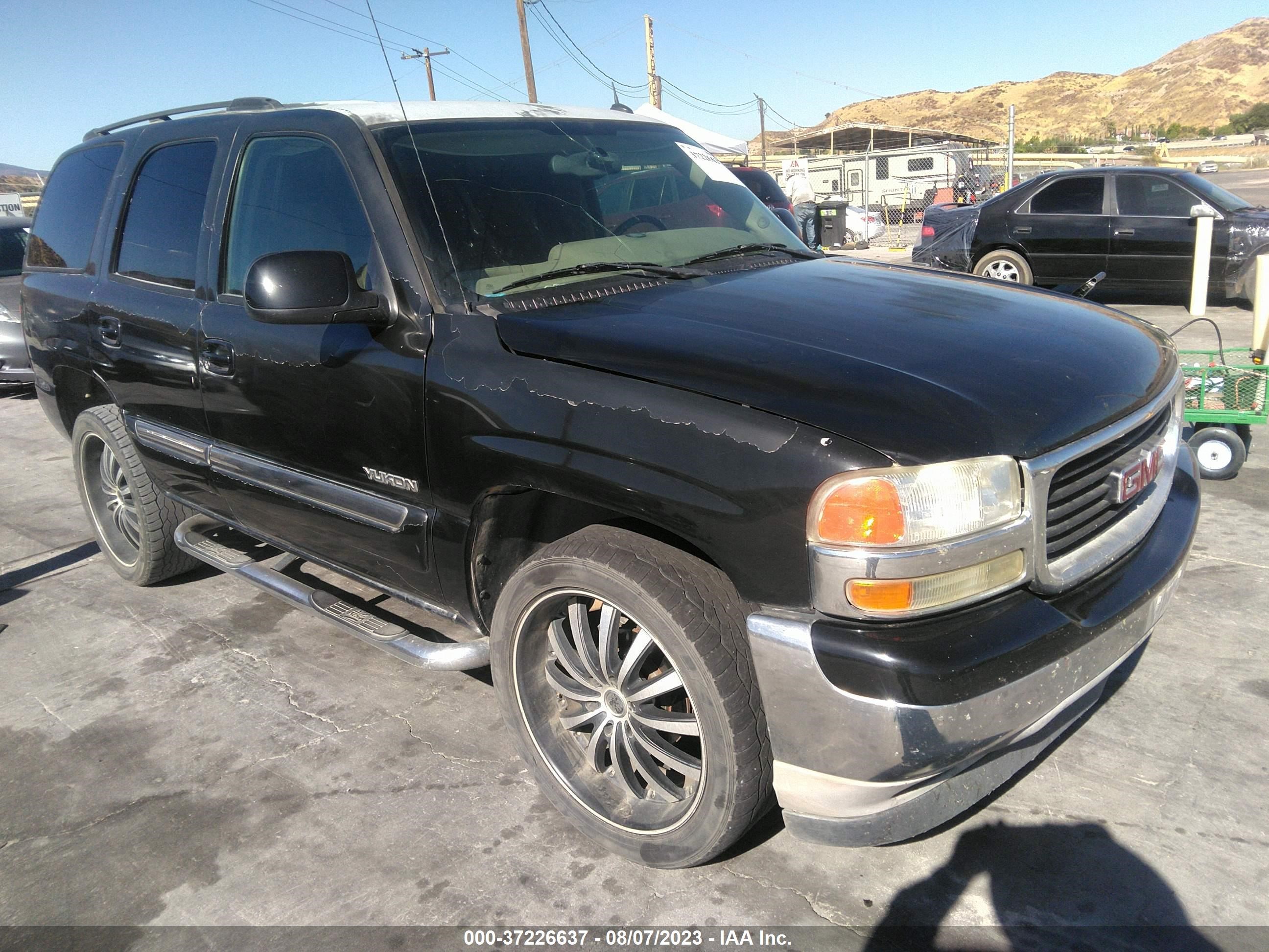 gmc yukon 2005 1gkec13t35r274244