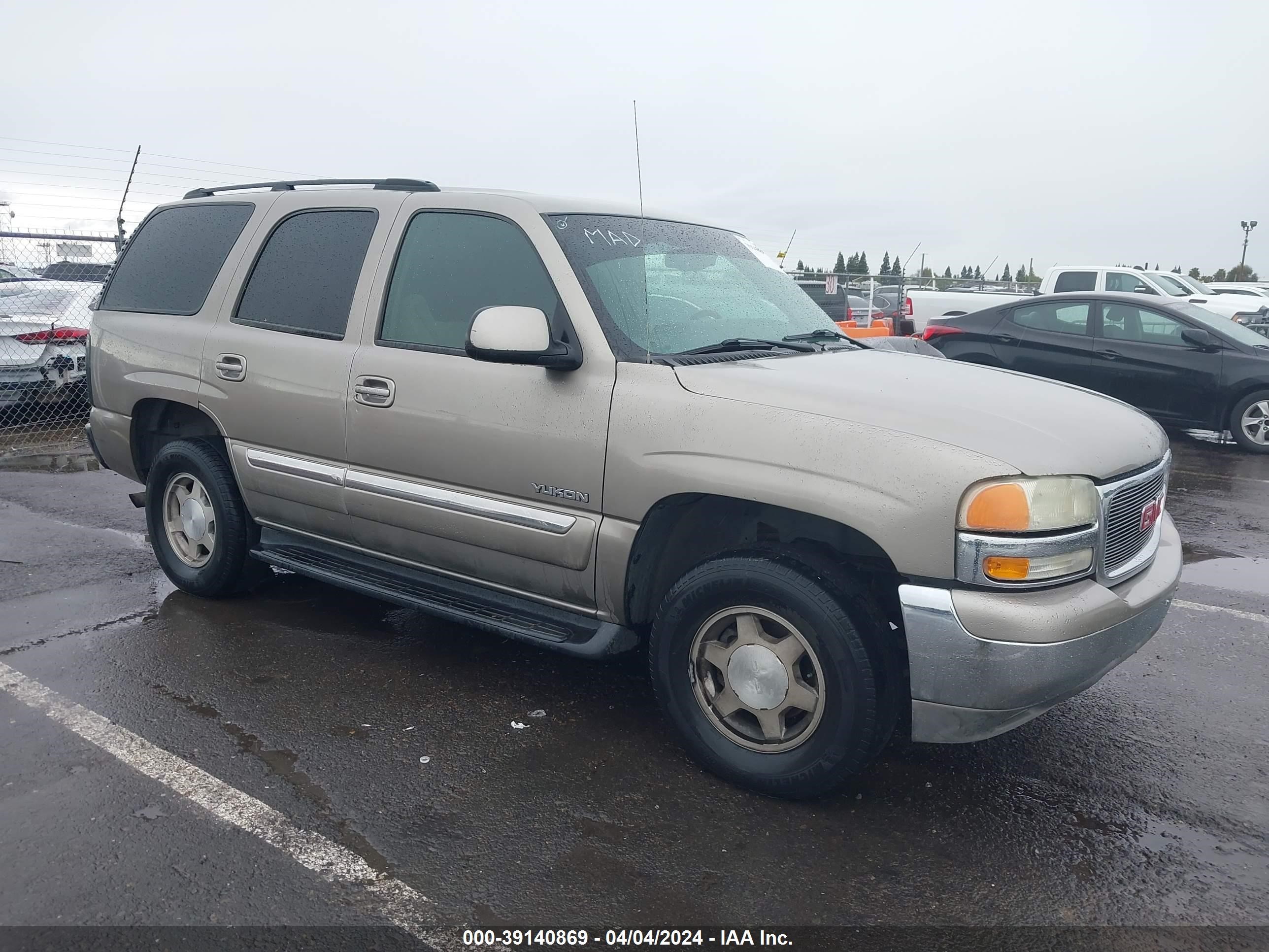 gmc yukon 2003 1gkec13v23r133048