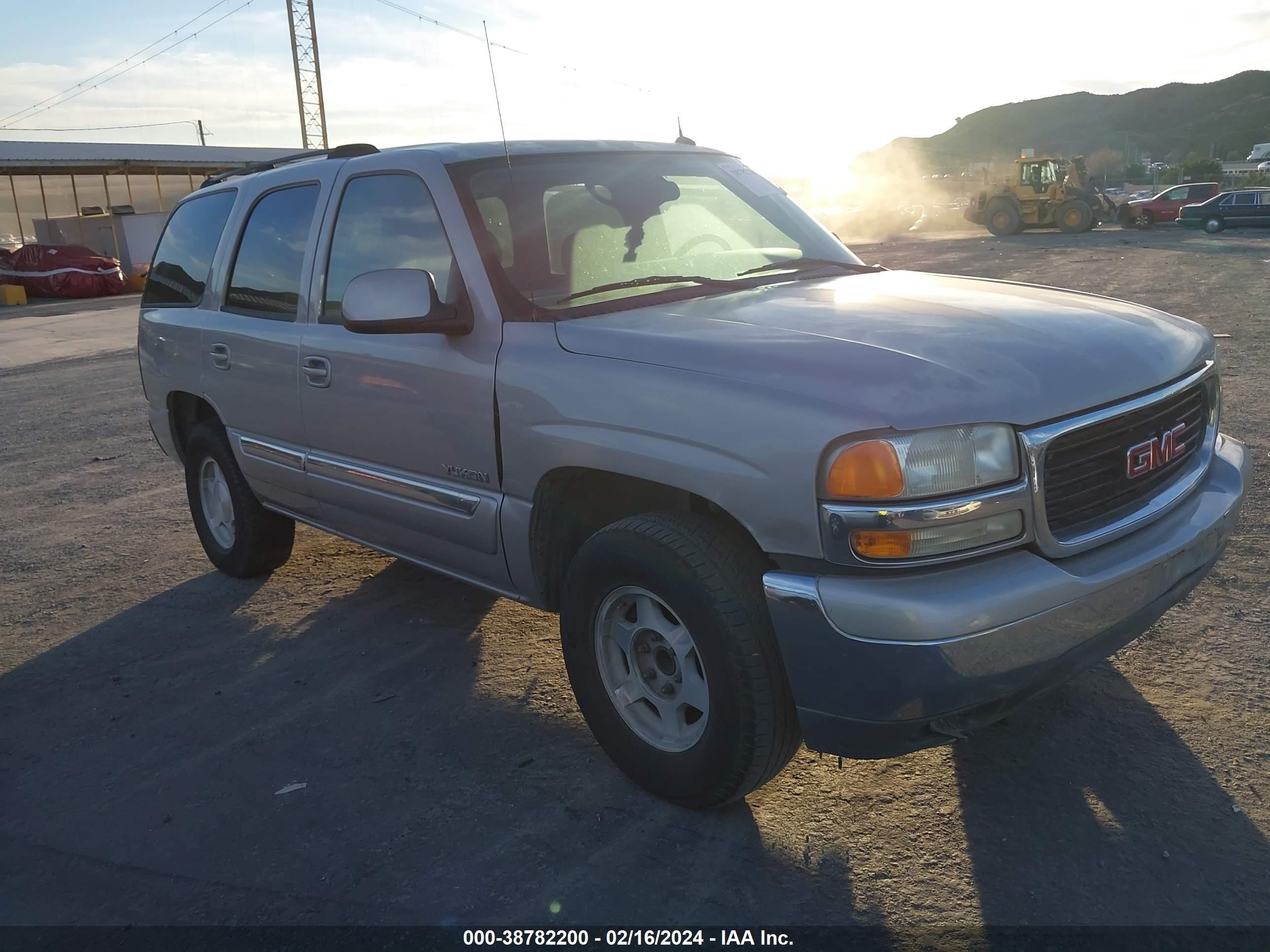 gmc yukon 2005 1gkec13v25j139689