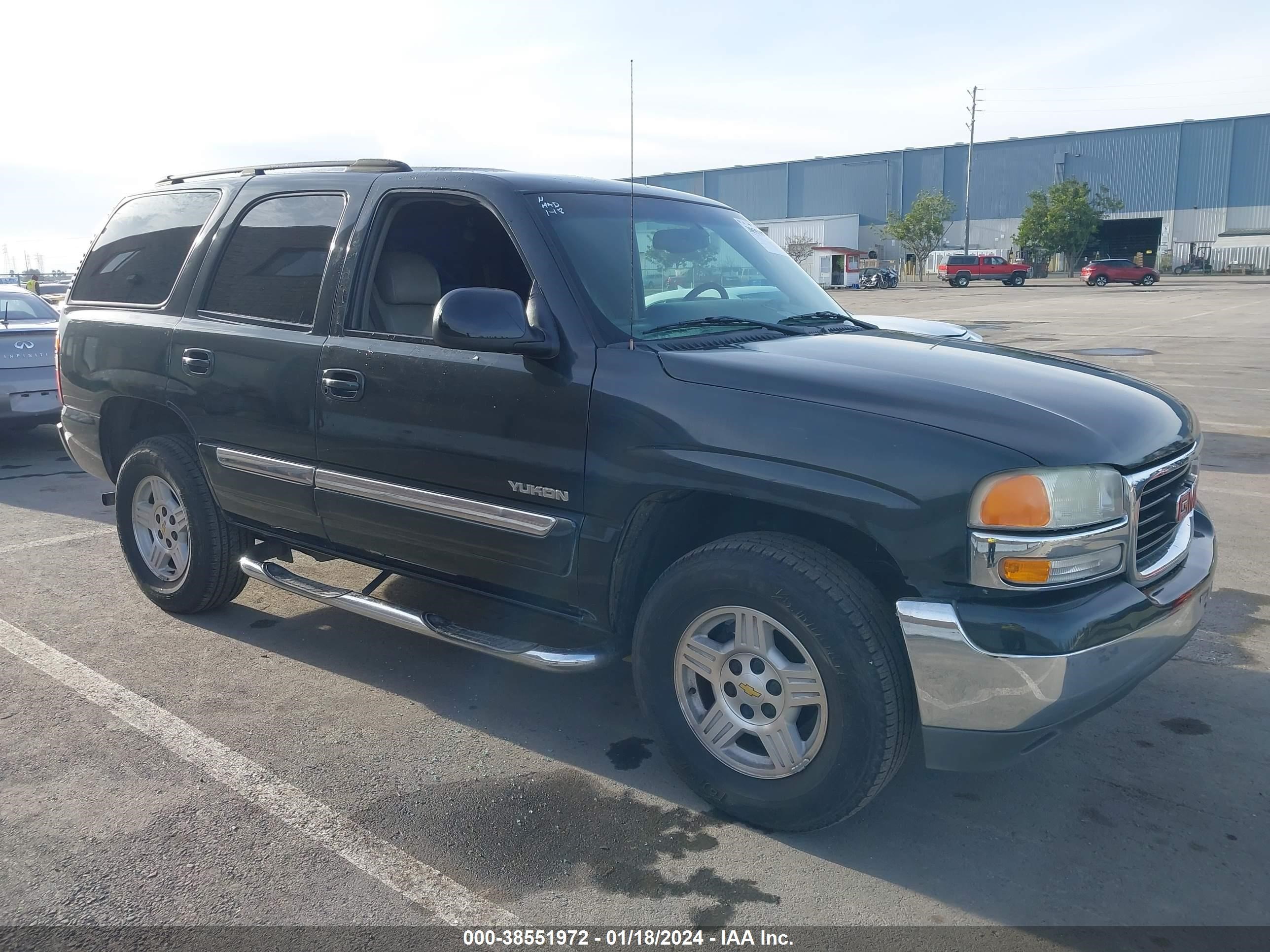 gmc yukon 2003 1gkec13v83r181587