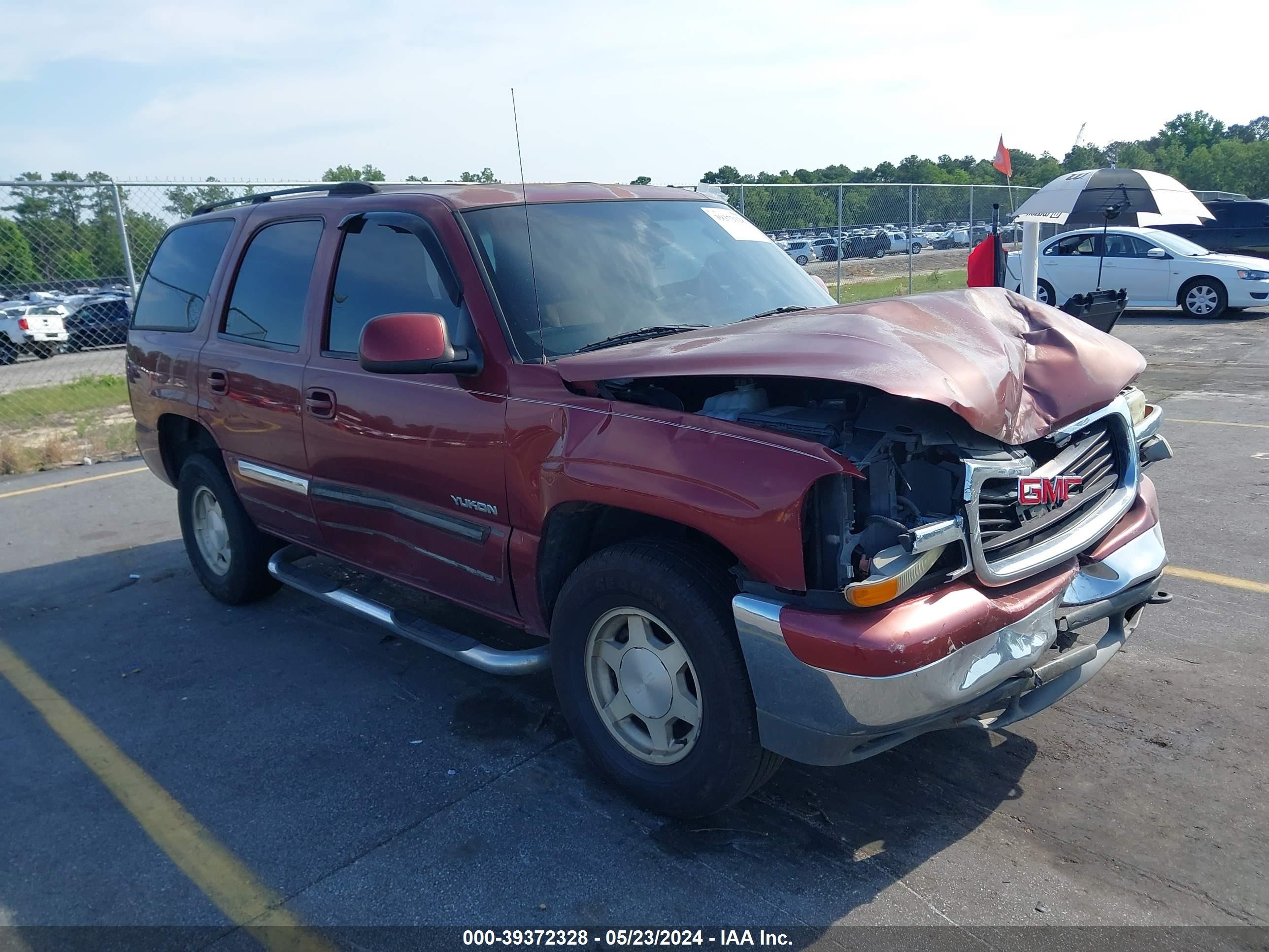 gmc yukon 2003 1gkec13v93j276660