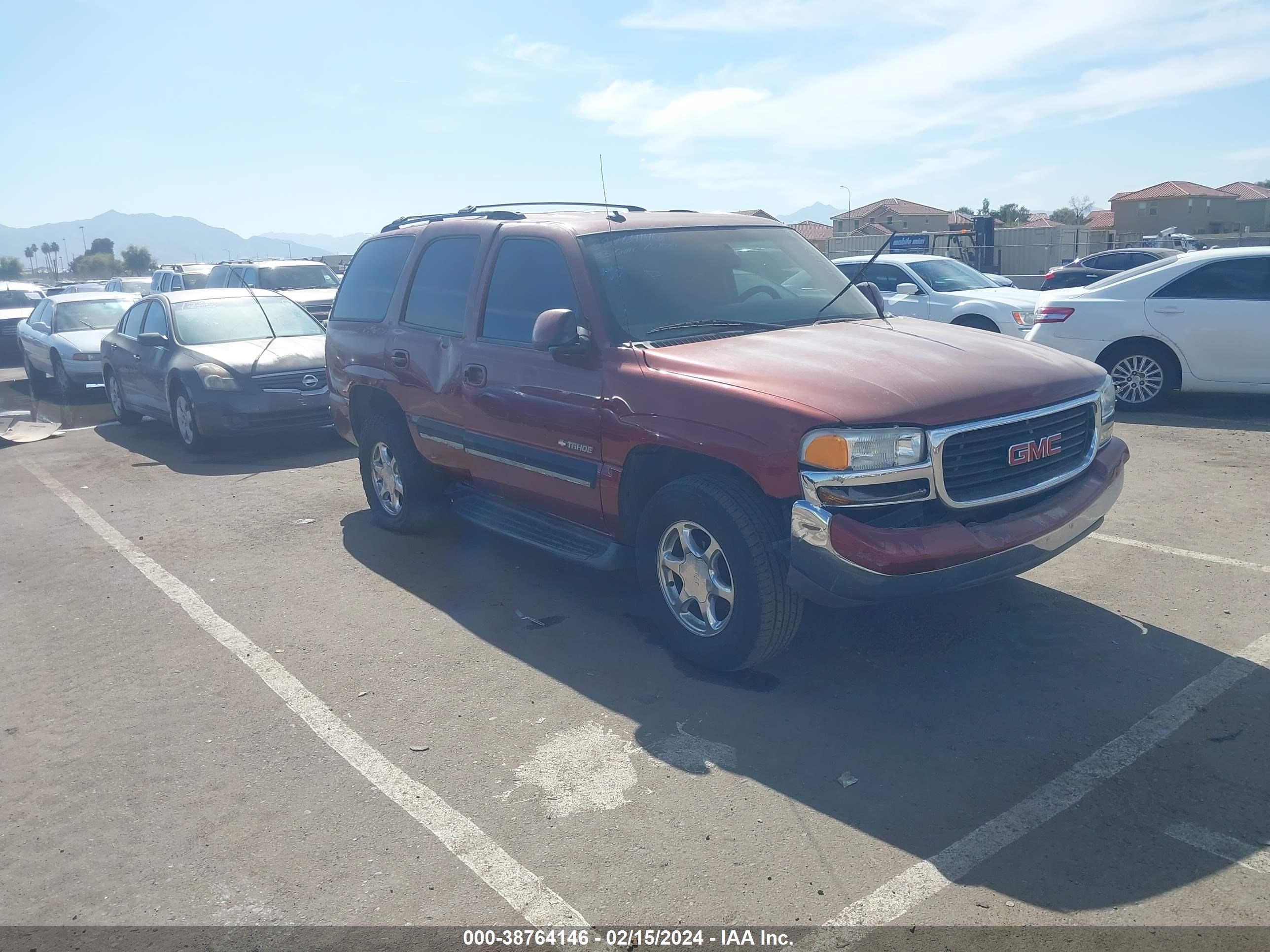 gmc yukon 2003 1gkec13z13r308392