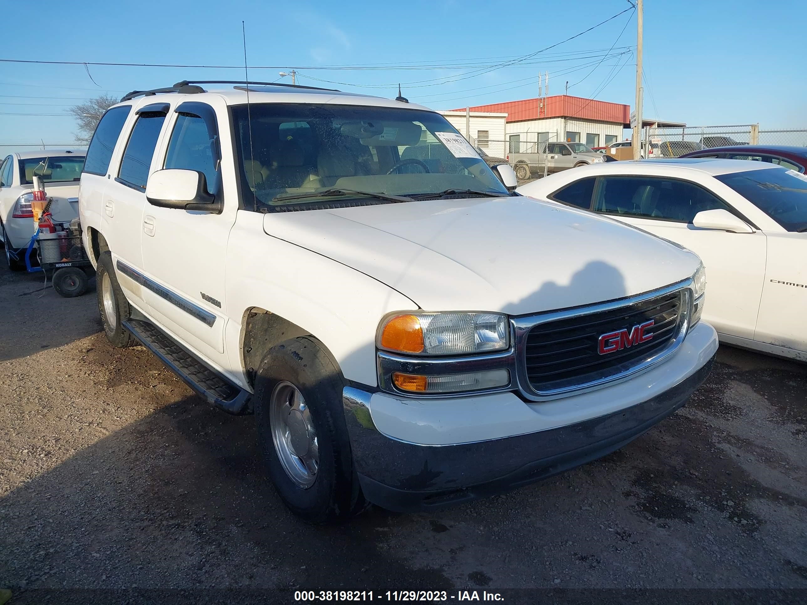 gmc yukon 2003 1gkec13z63r205601