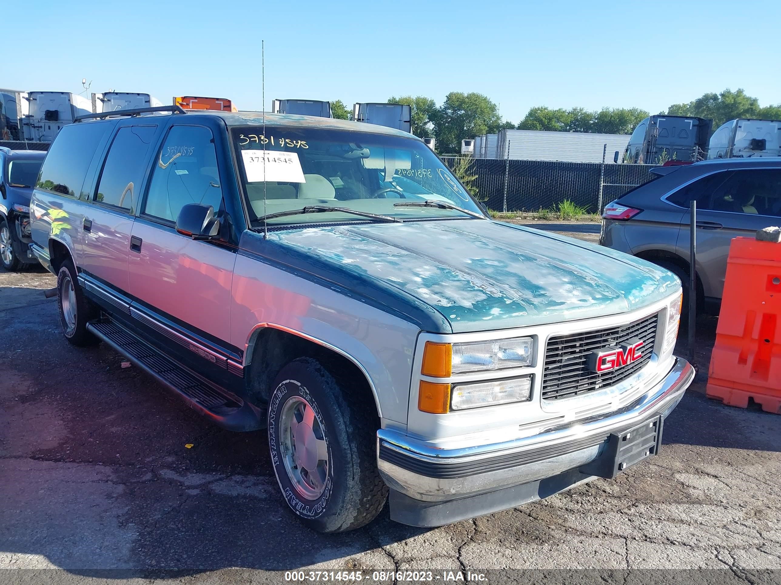 gmc suburban 1997 1gkec16r0vj705248