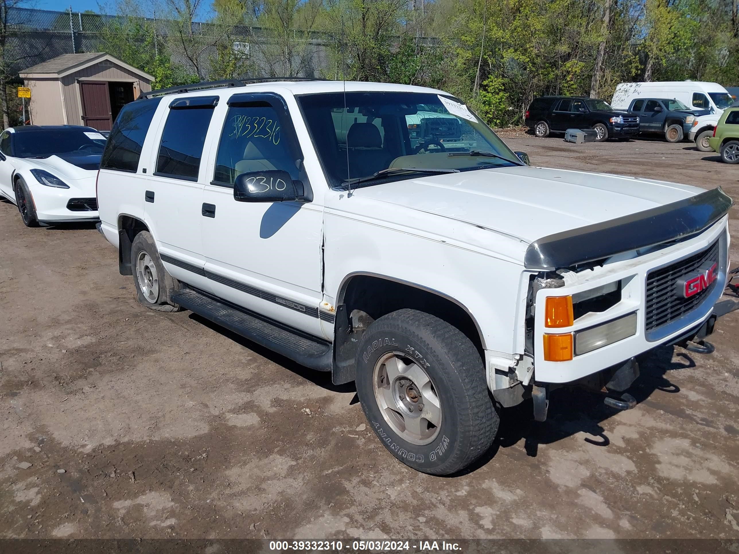 gmc yukon 1995 1gkek13k1sj747093