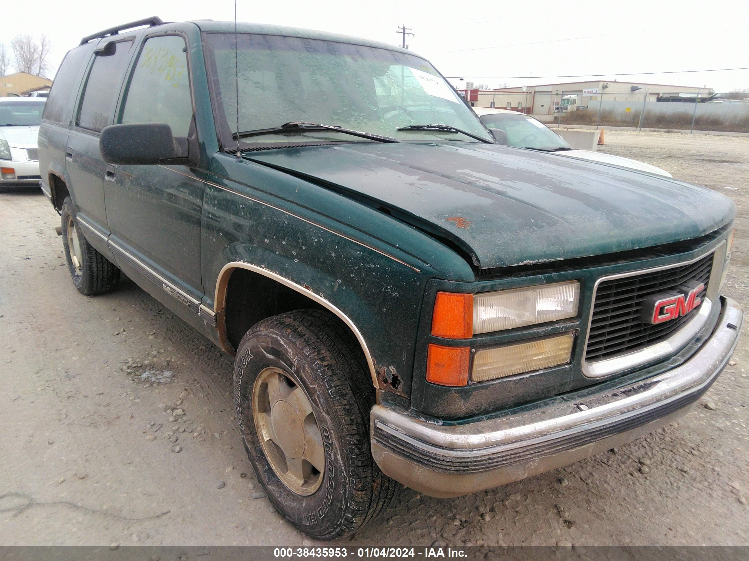 gmc yukon 1995 1gkek13k4sj752529