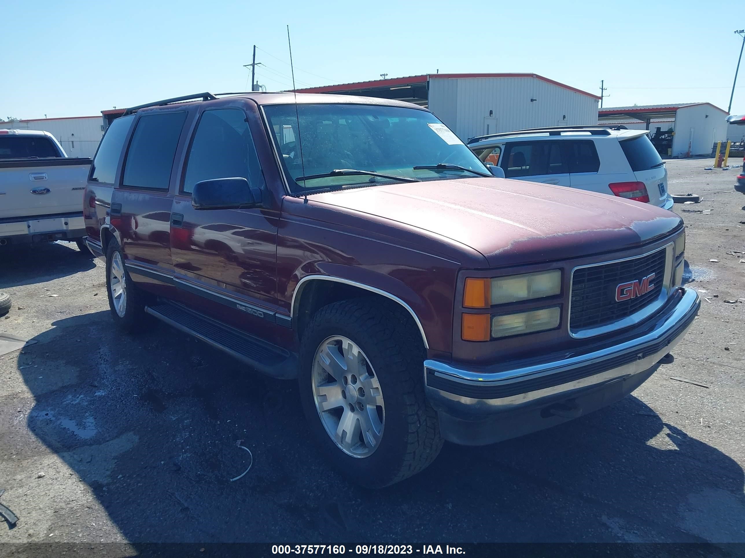 gmc yukon 1997 1gkek13r8vj748226