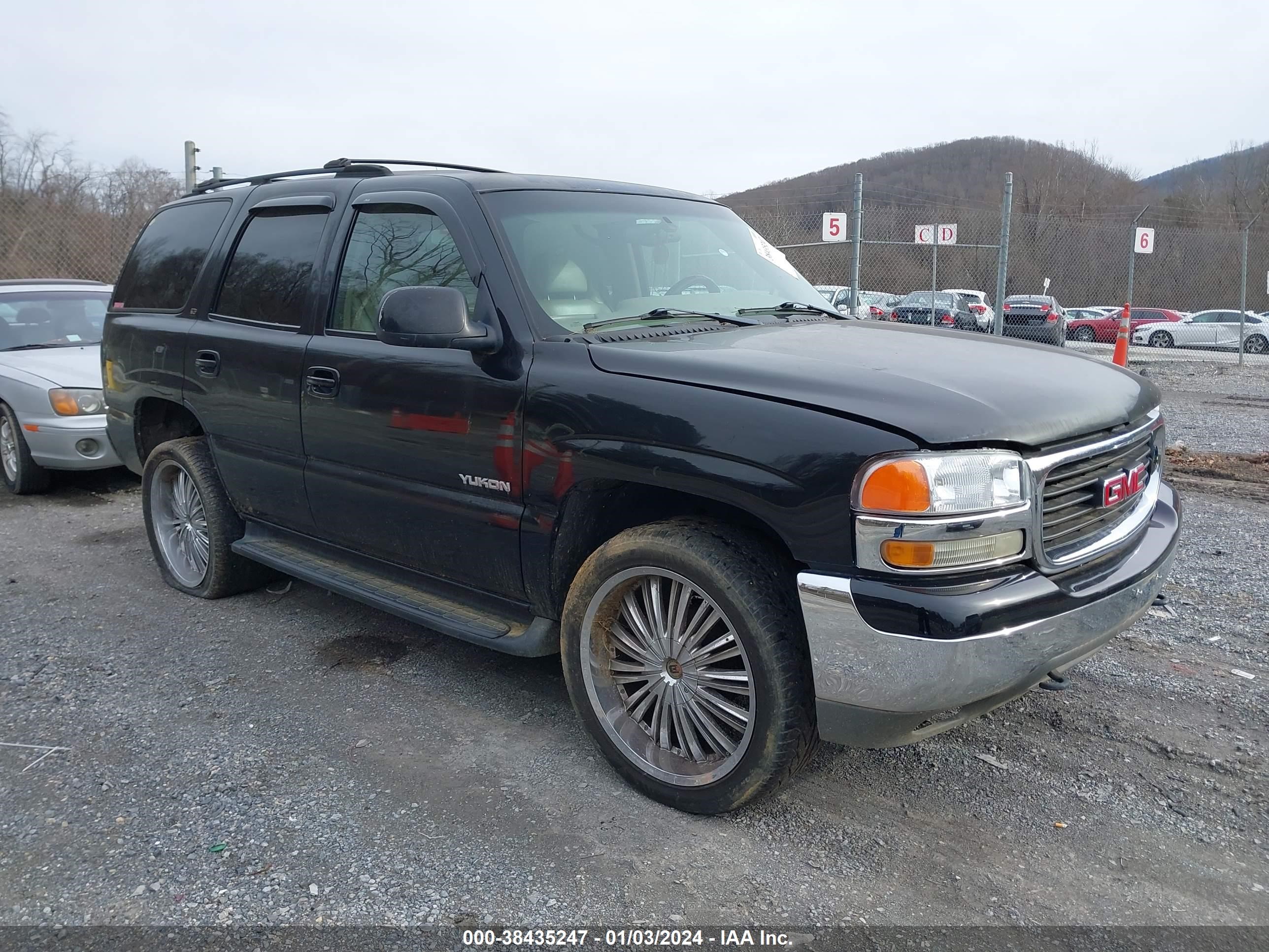 gmc yukon 2001 1gkek13t01r207937