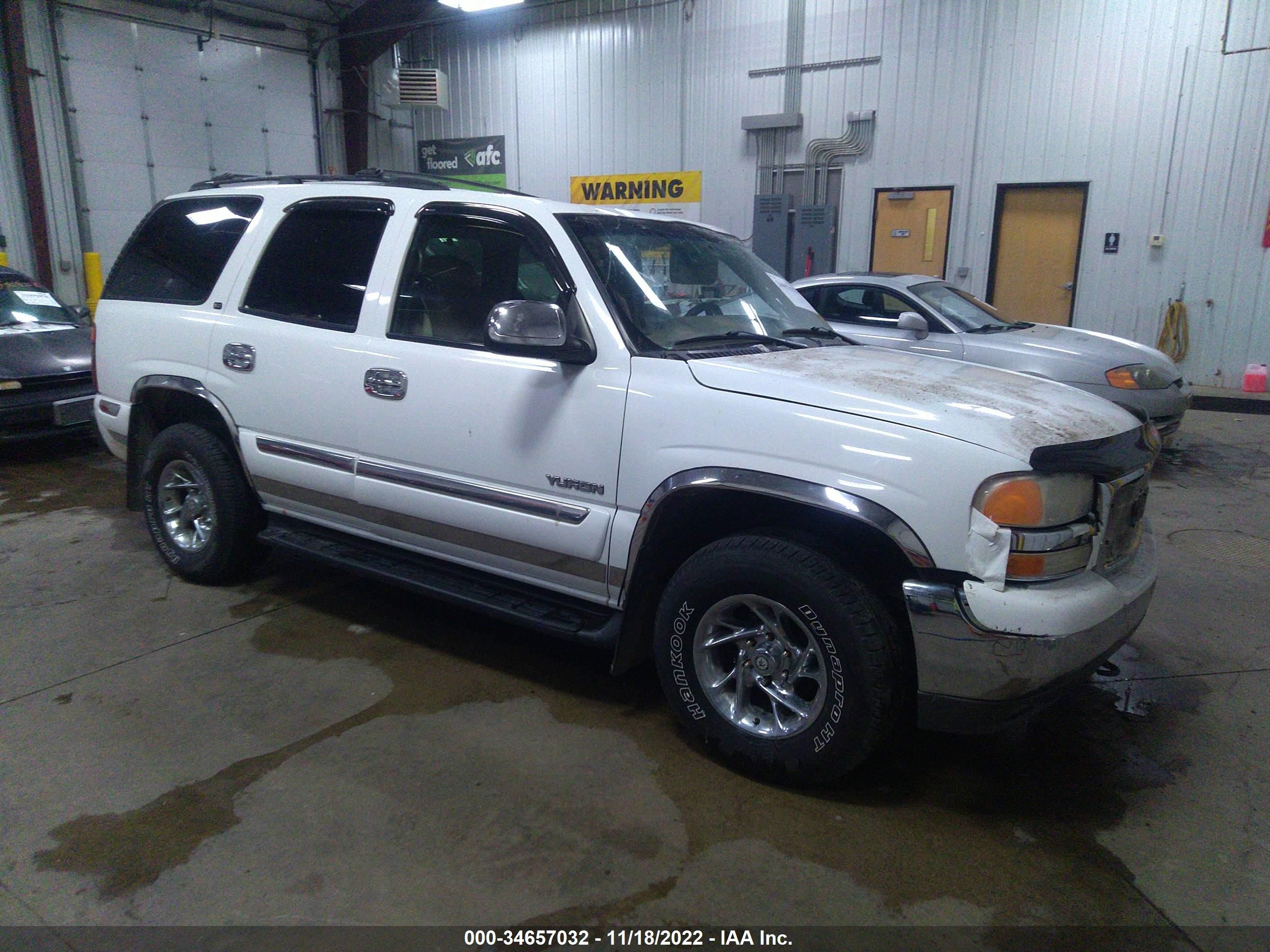 gmc yukon 2000 1gkek13t2yj145207