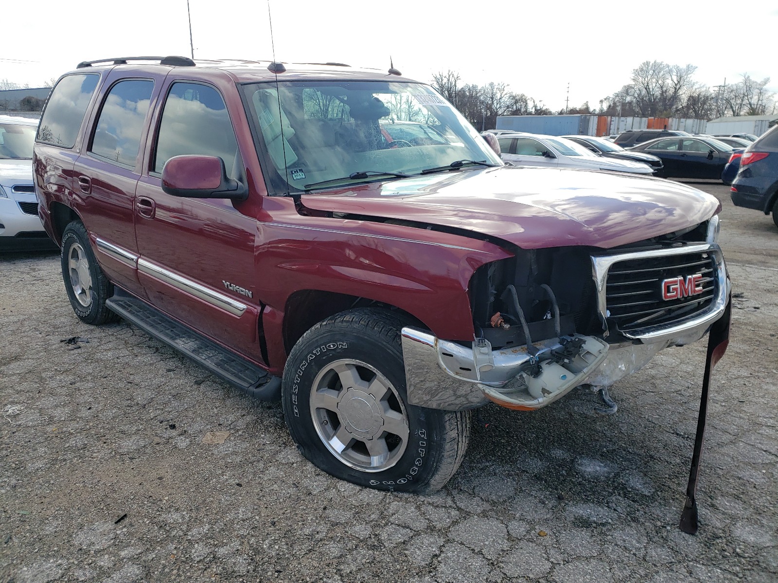 gmc yukon 2005 1gkek13t35j190295