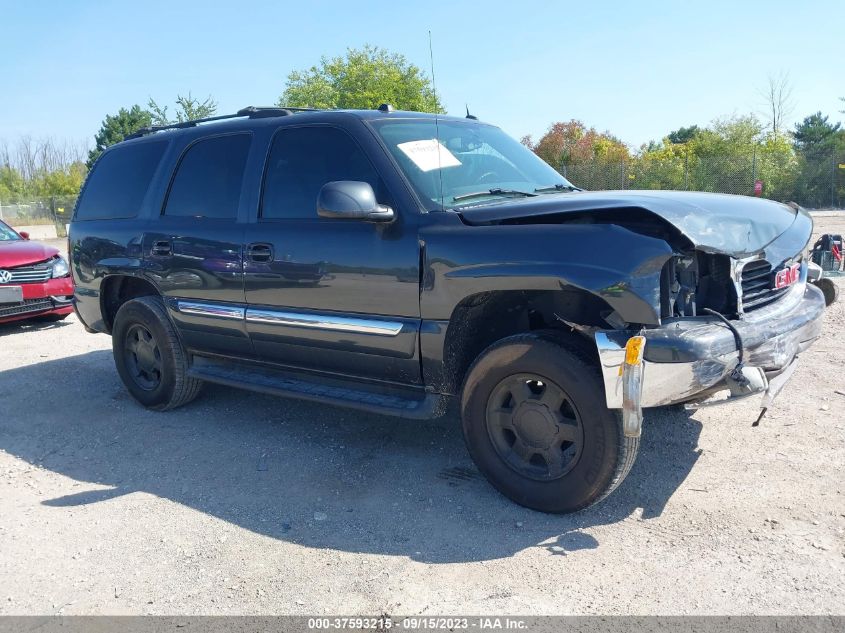 gmc yukon 2005 1gkek13t75j137289