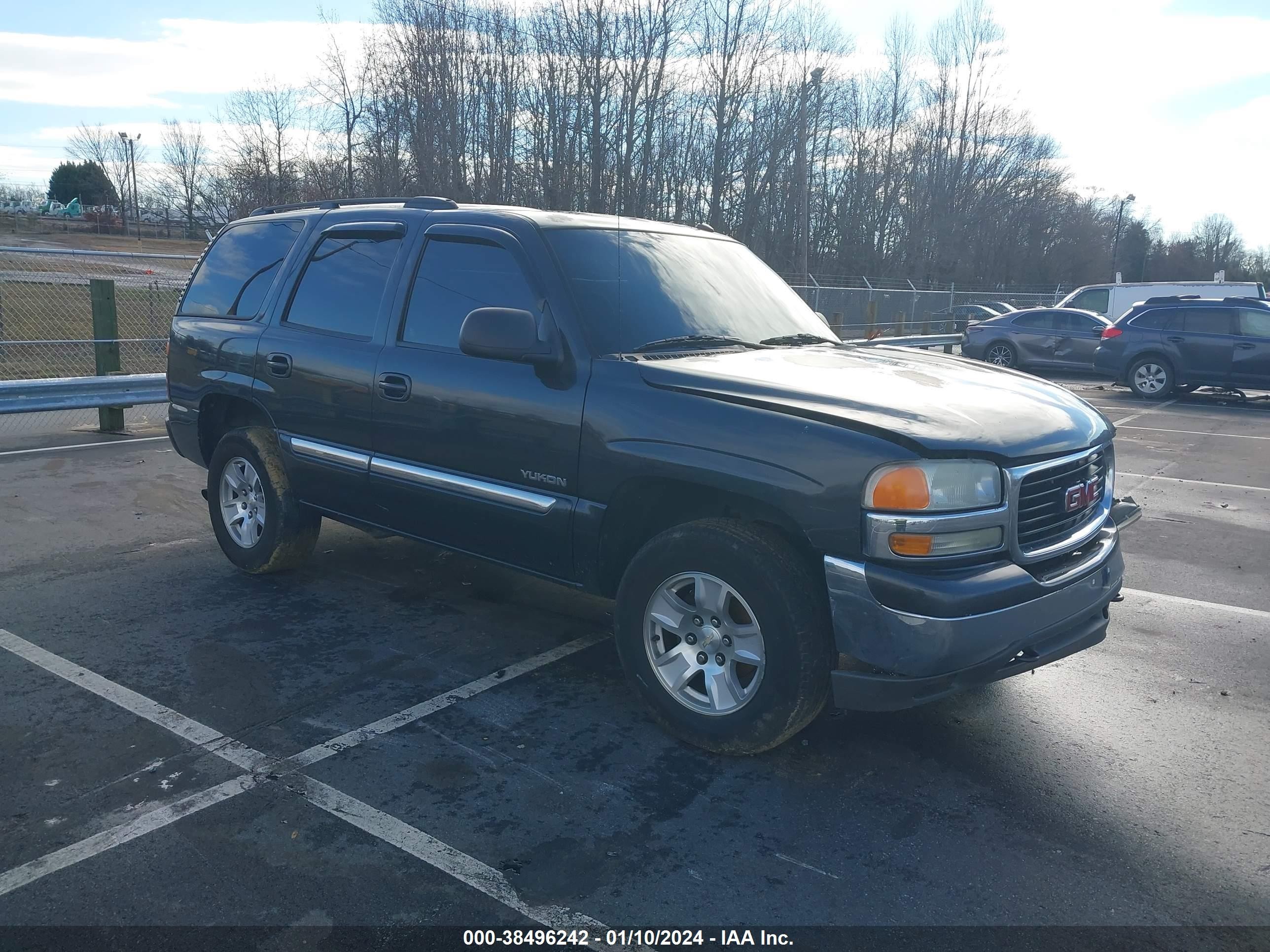 gmc yukon 2005 1gkek13tx5j259709