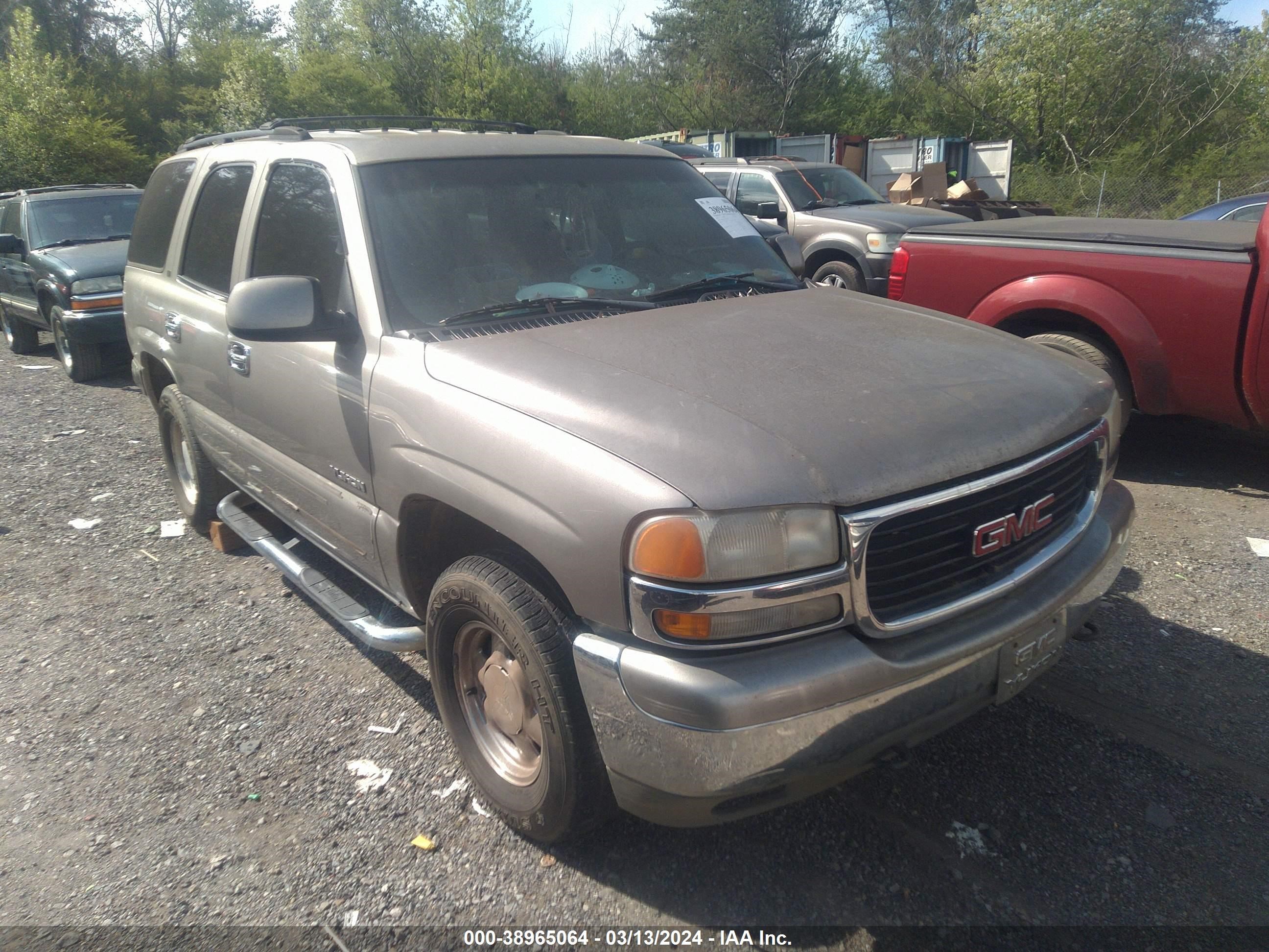 gmc yukon 2001 1gkek13v41r185152