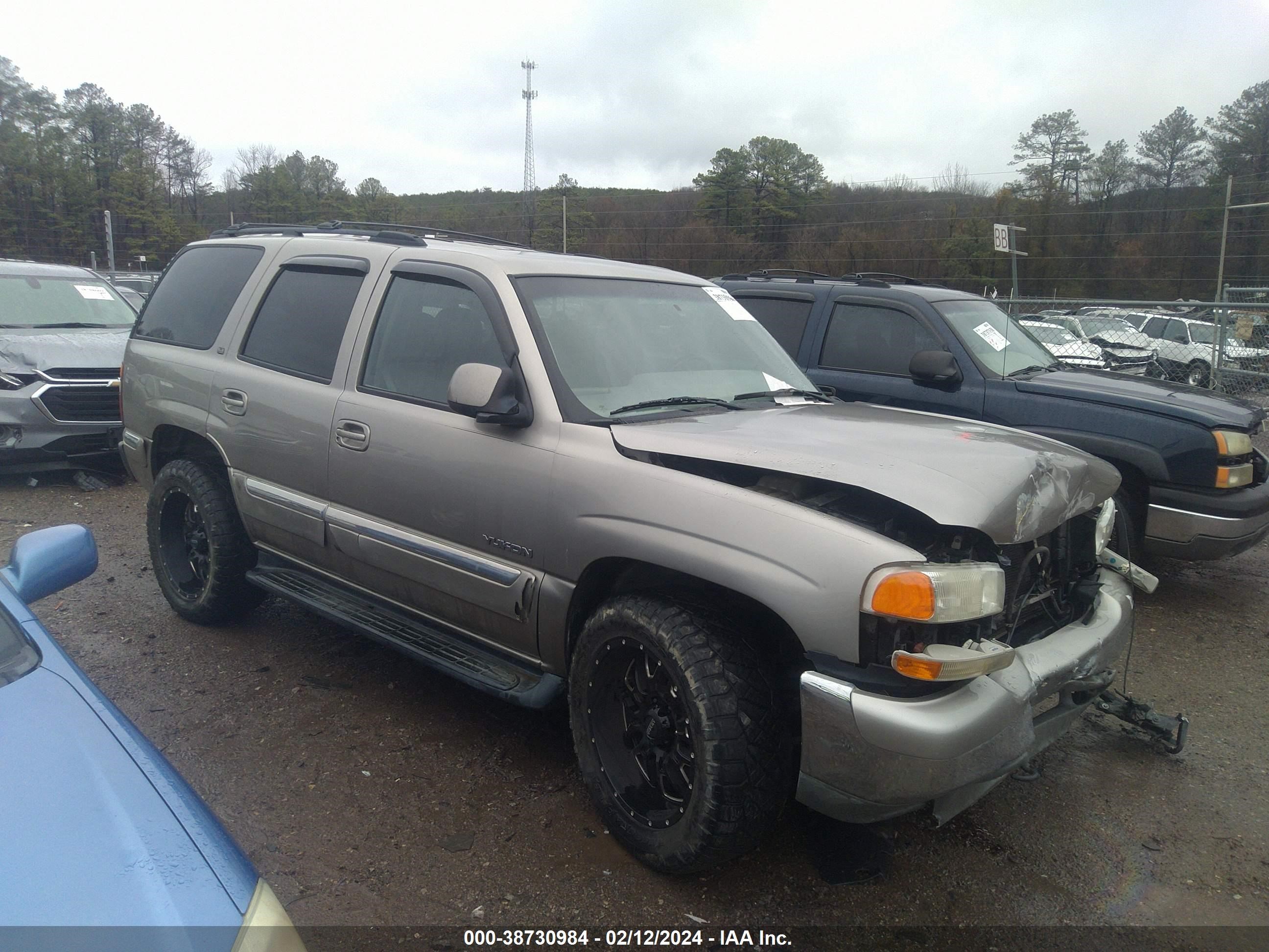 gmc yukon 2002 1gkek13z02r159376