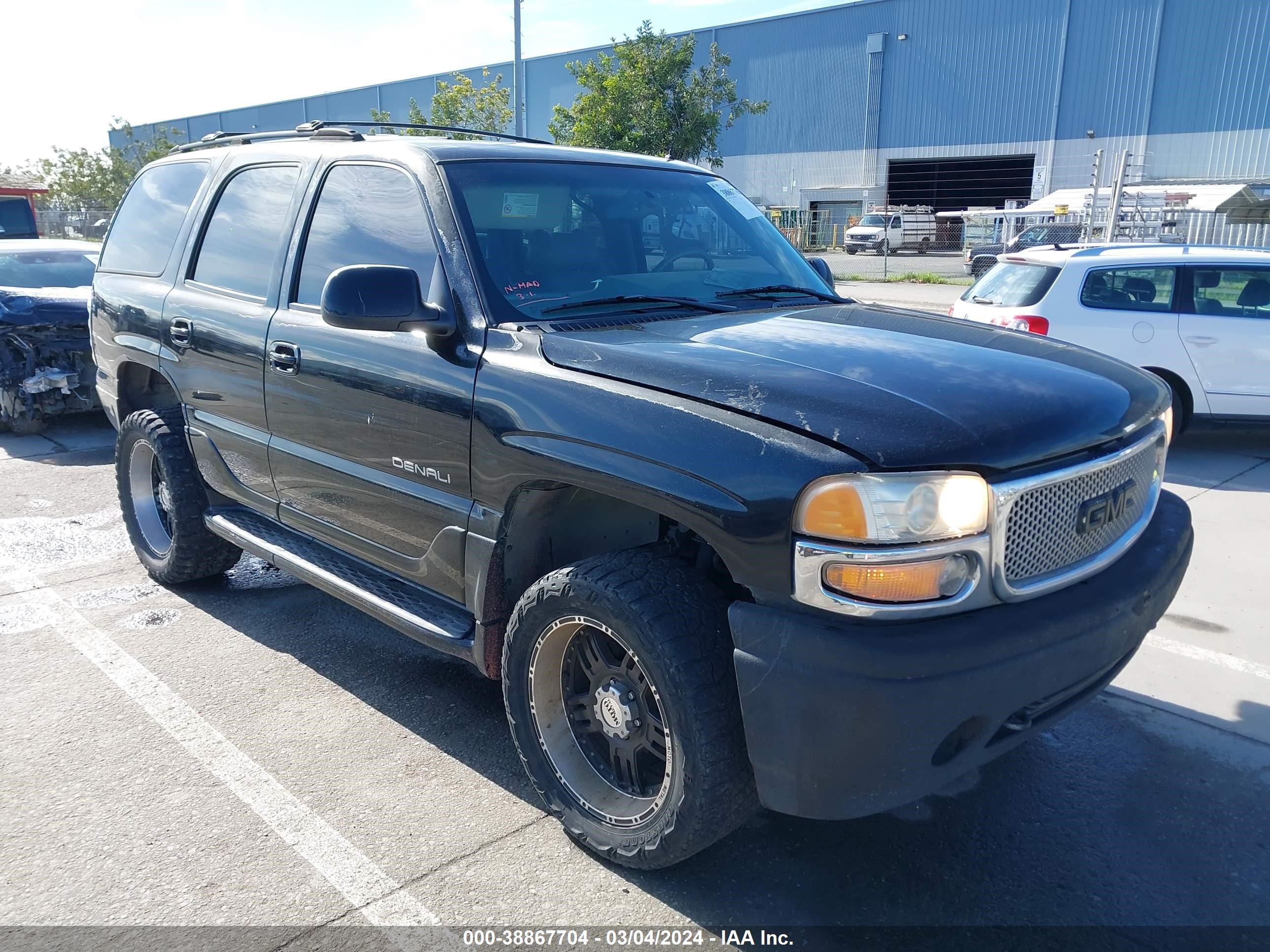 gmc yukon 2002 1gkek63u72j185571