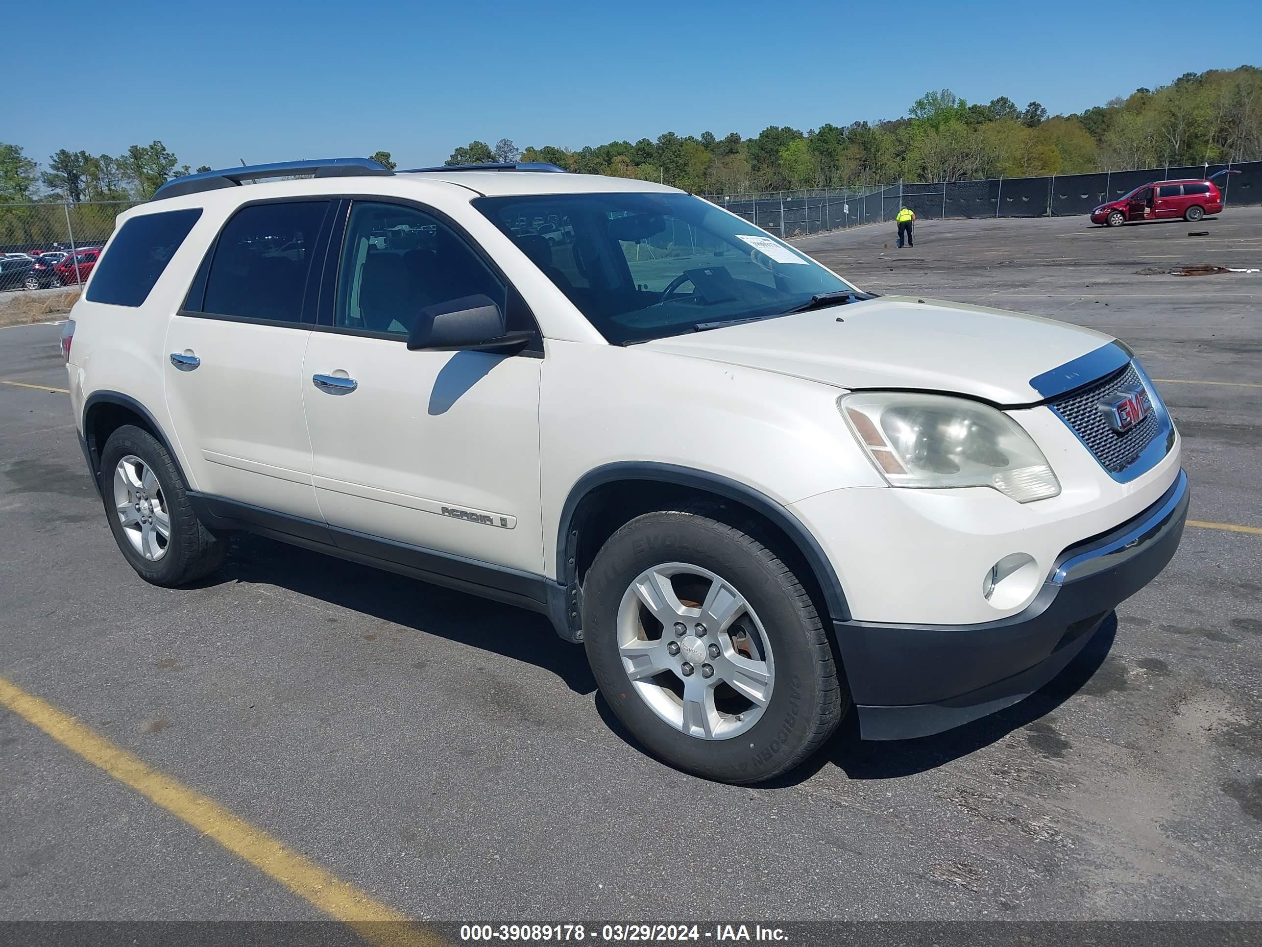 gmc acadia 2008 1gker13748j300046