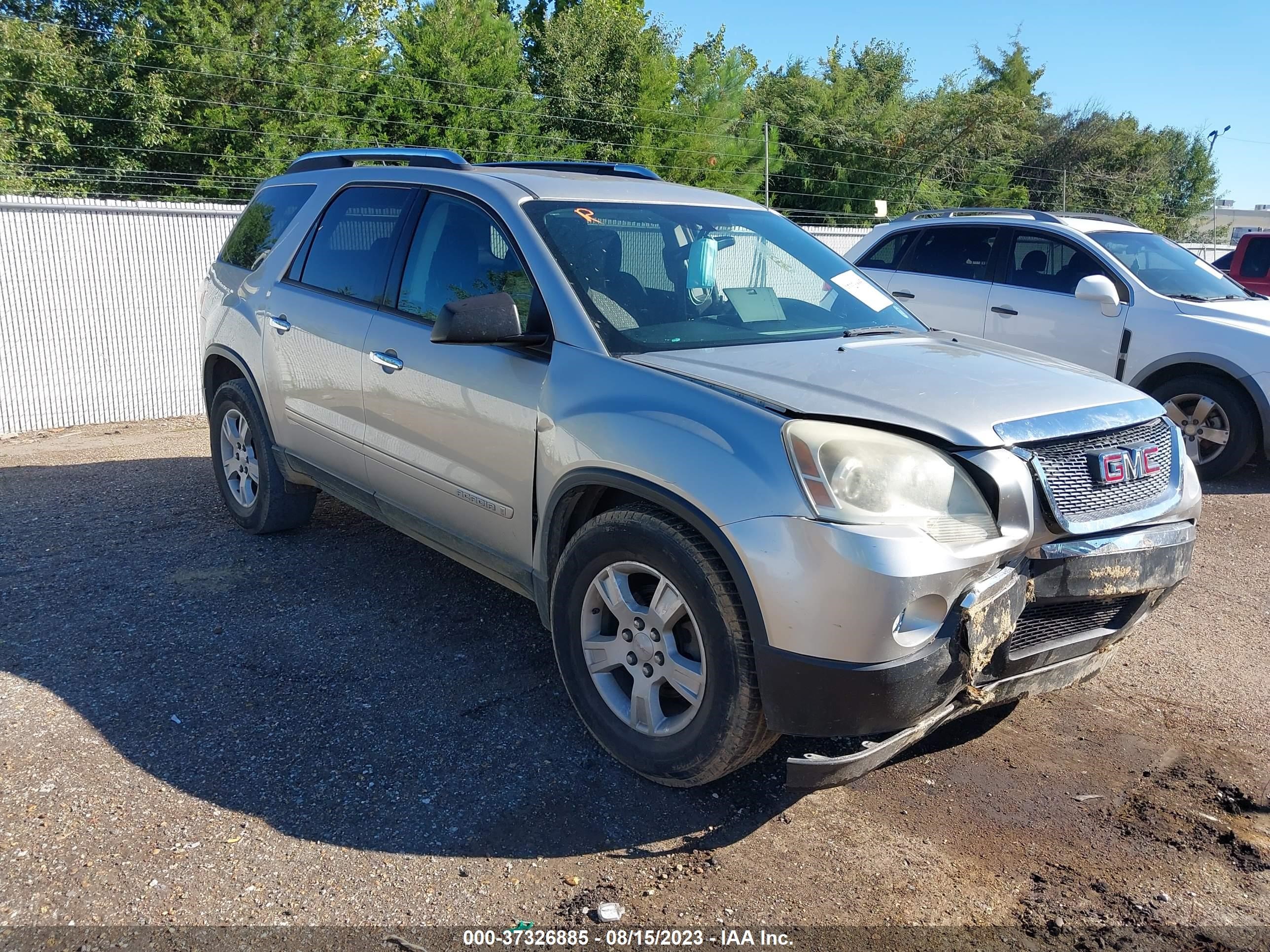 gmc acadia 2008 1gker13768j283816