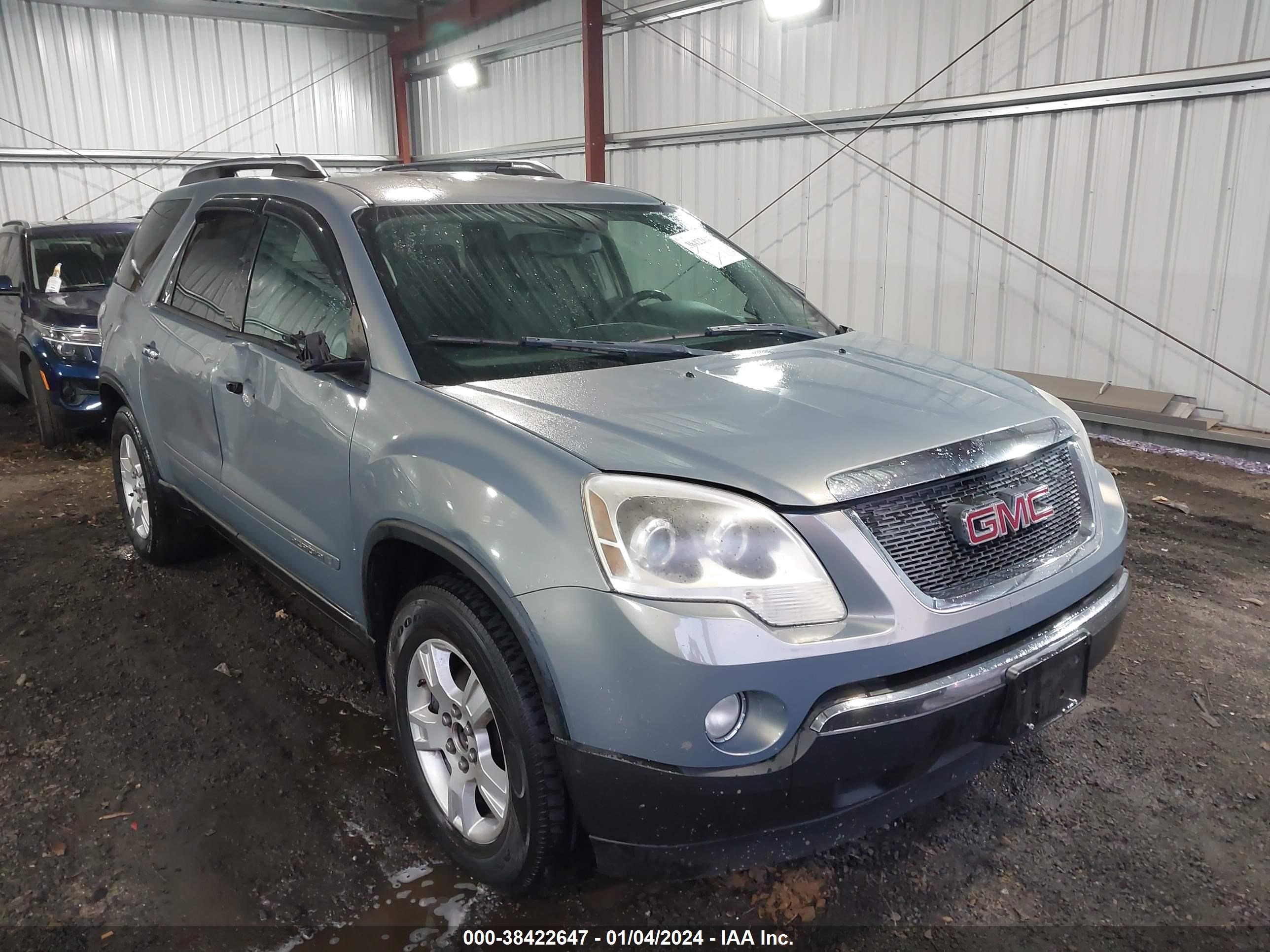 gmc acadia 2008 1gker13768j295318