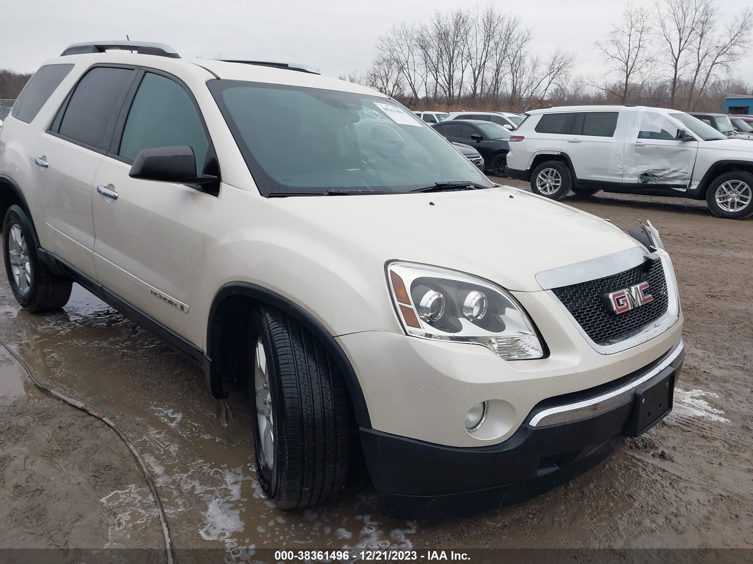 gmc acadia 2008 1gker13768j297408