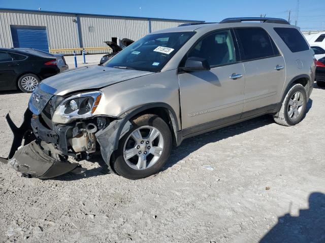 gmc acadia 2008 1gker13778j115487