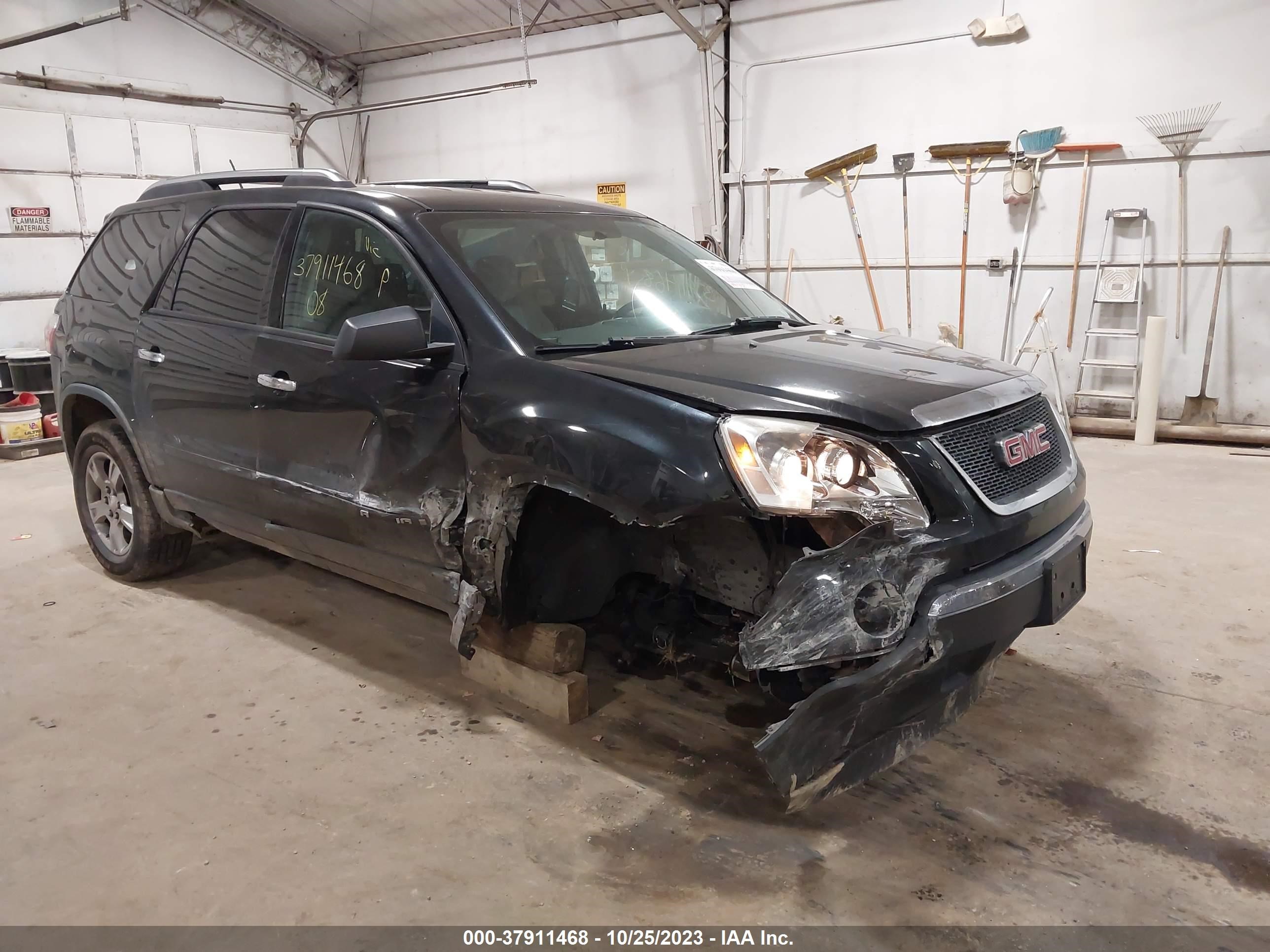 gmc acadia 2008 1gker137x8j157071