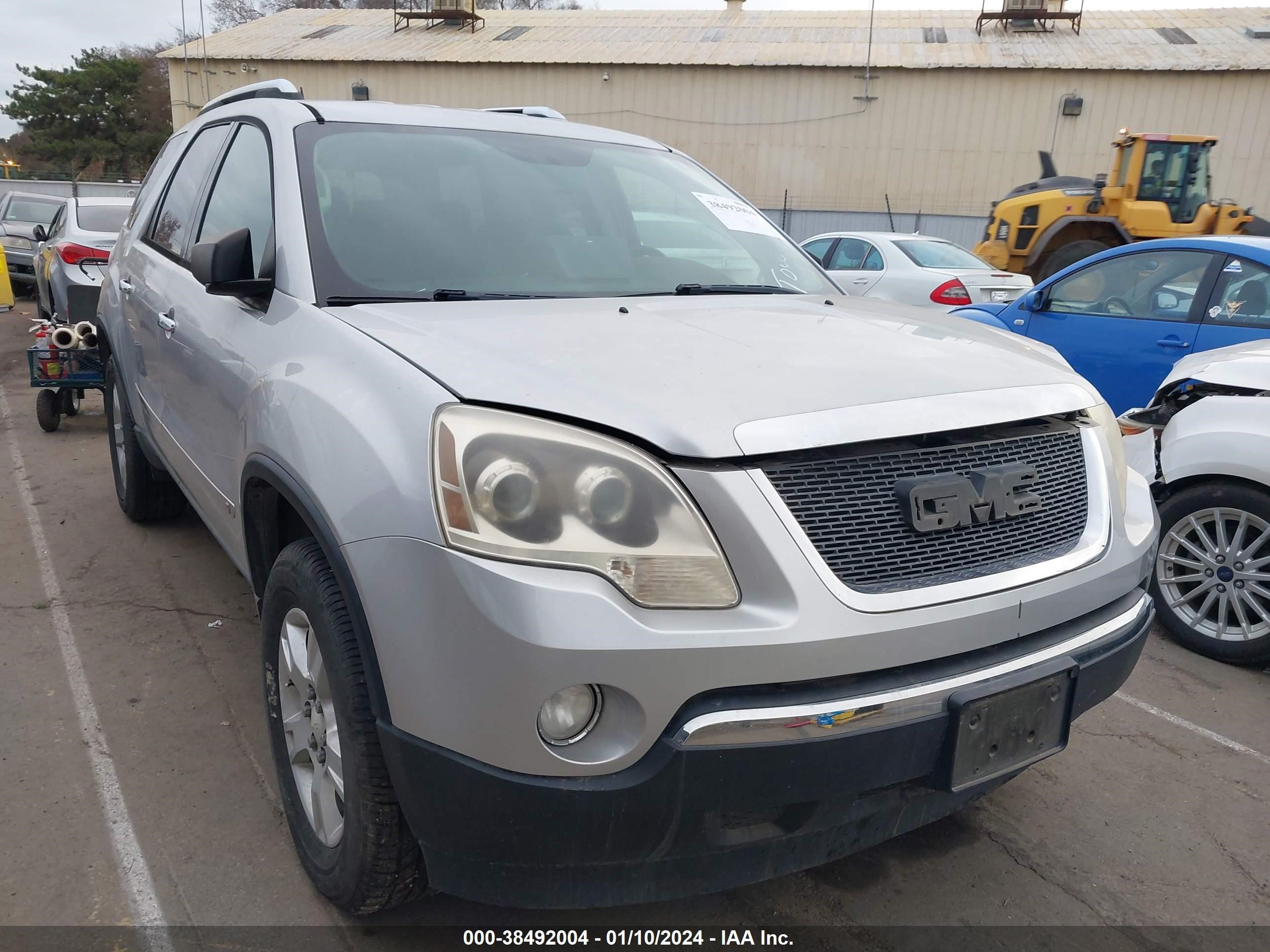 gmc acadia 2009 1gker13d19j131367