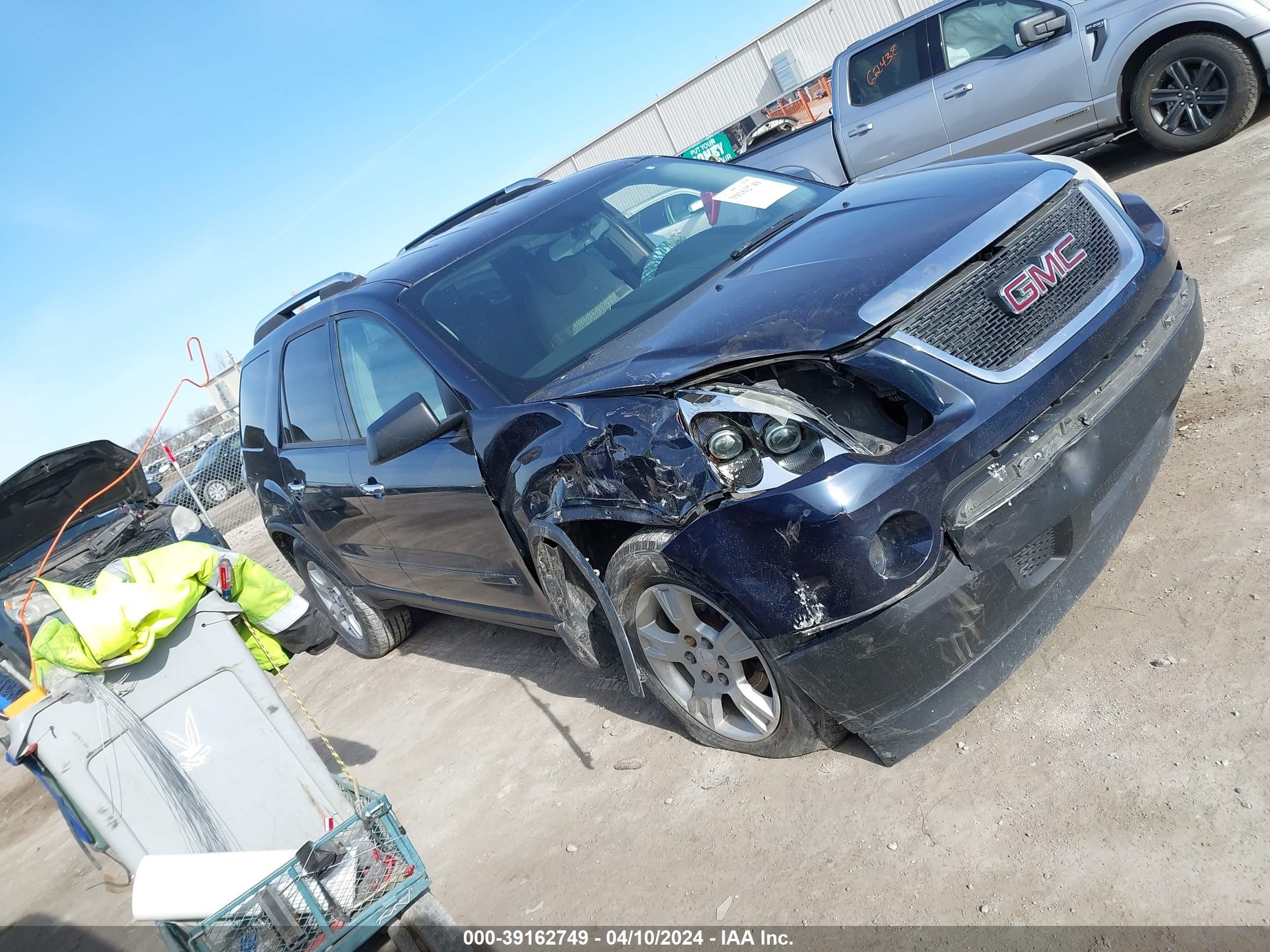 gmc acadia 2009 1gker13d29j154415