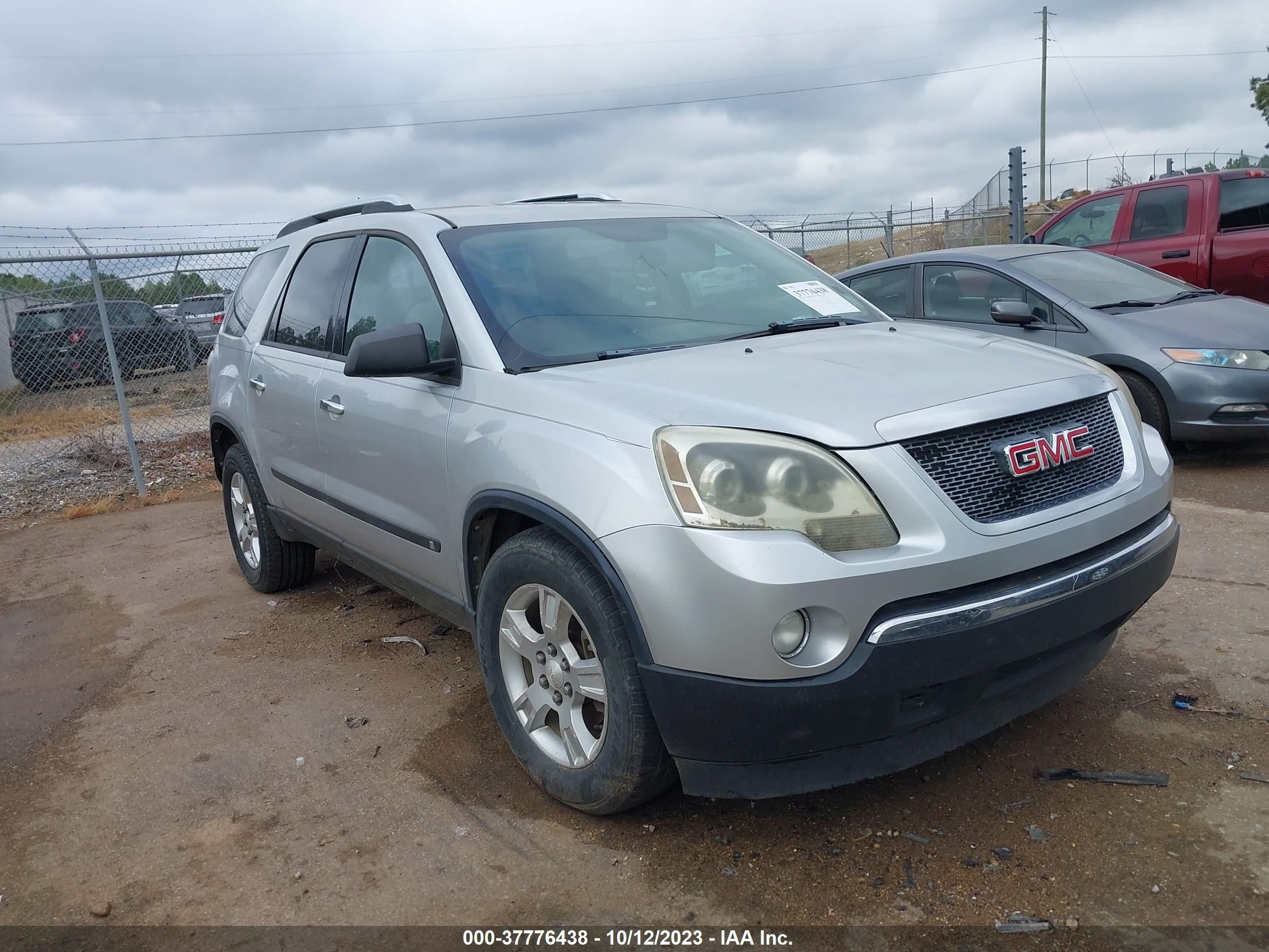 gmc acadia 2009 1gker13d29j187964