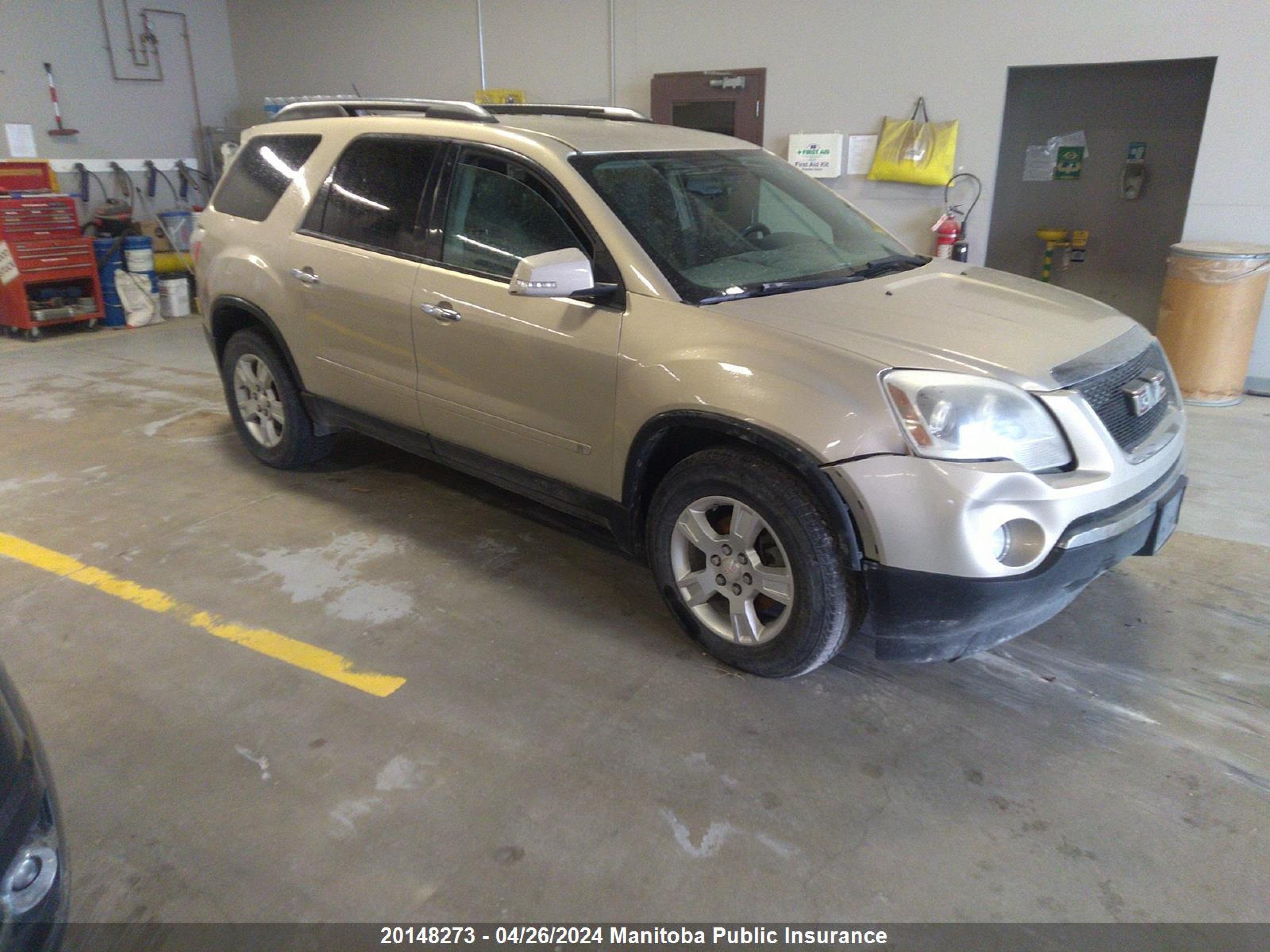 gmc acadia 2009 1gker13d59j152092