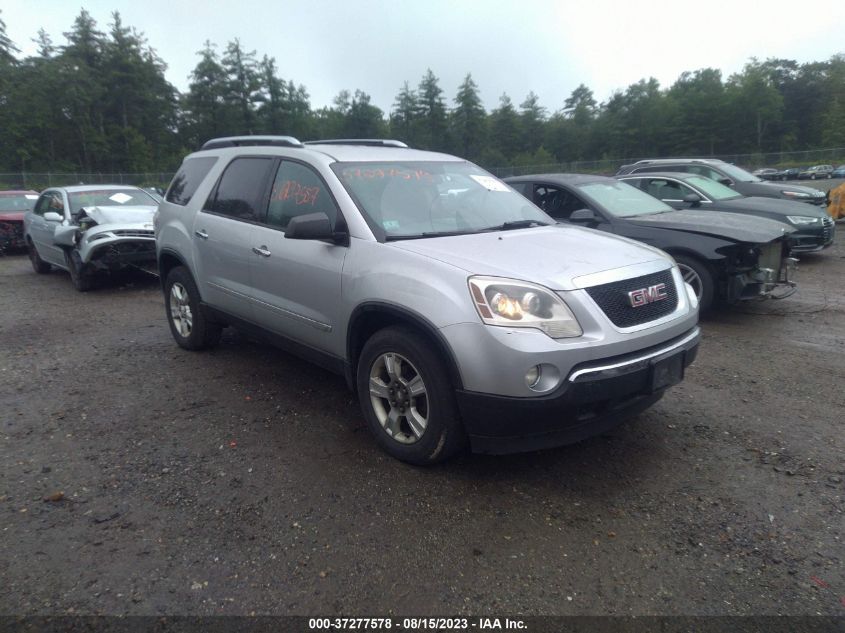 gmc acadia 2009 1gker13d69j107792