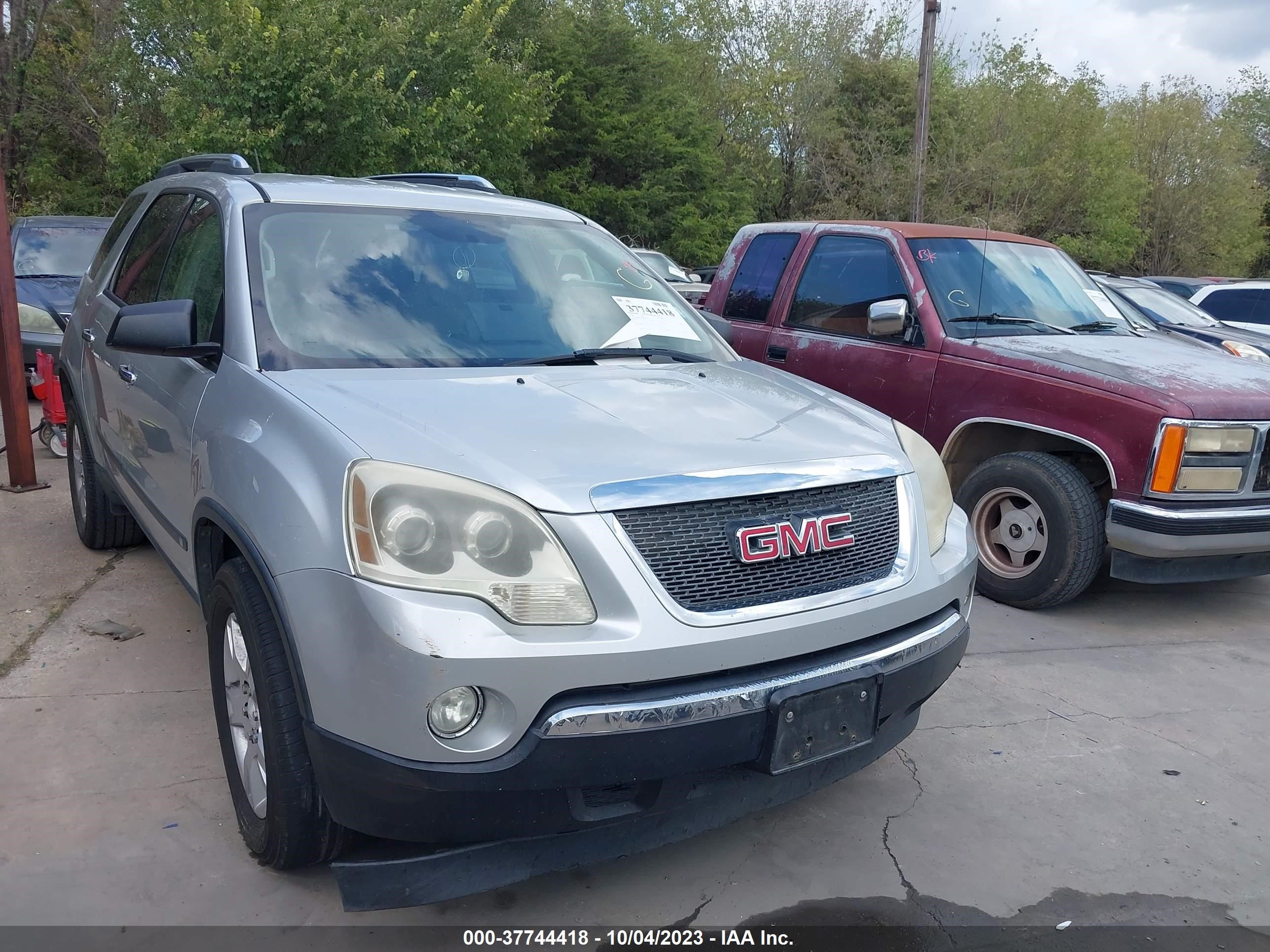 gmc acadia 2009 1gker13d79j106103