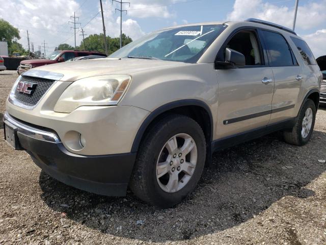 gmc acadia sle 2009 1gker13d79j203740