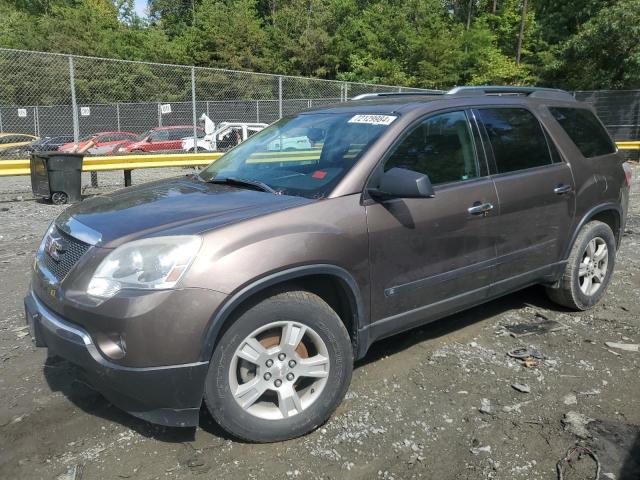 gmc acadia sle 2009 1gker13dx9j109495