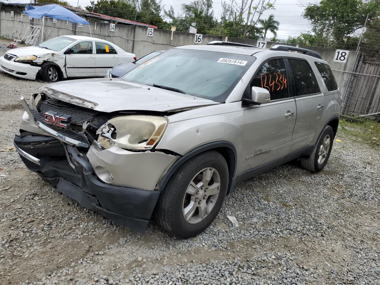 gmc acadia 2008 1gker23718j230804