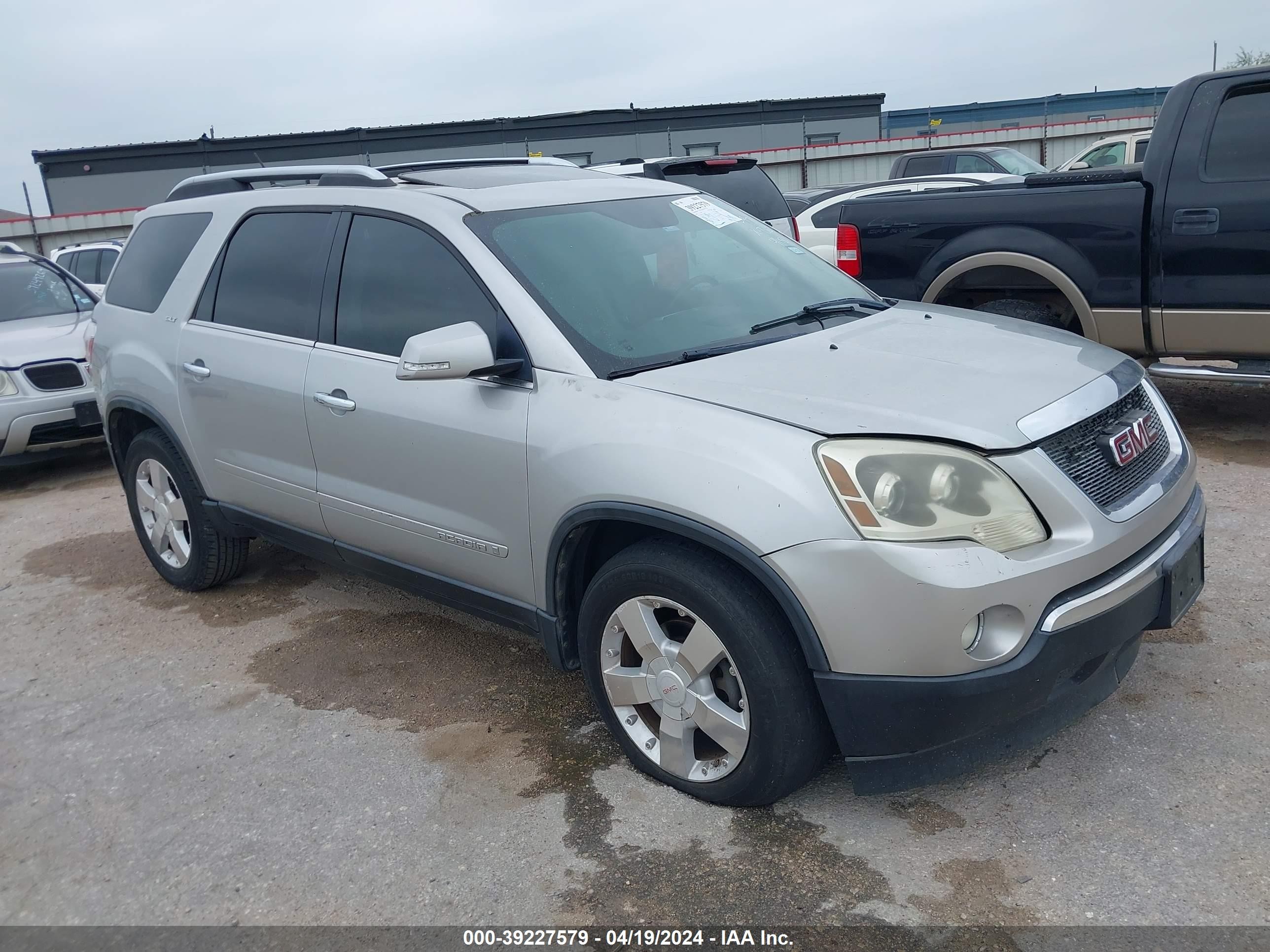 gmc acadia 2008 1gker23728j226597