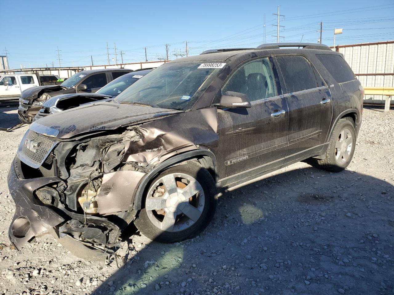 gmc acadia 2008 1gker23798j220974