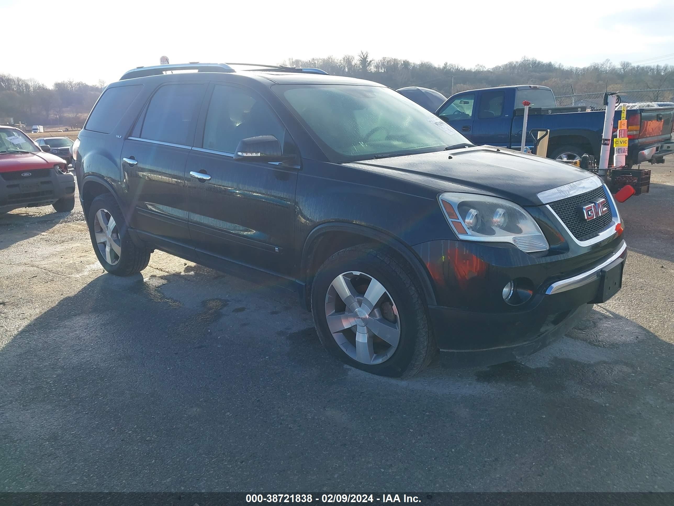 gmc acadia 2009 1gker23d09j101881