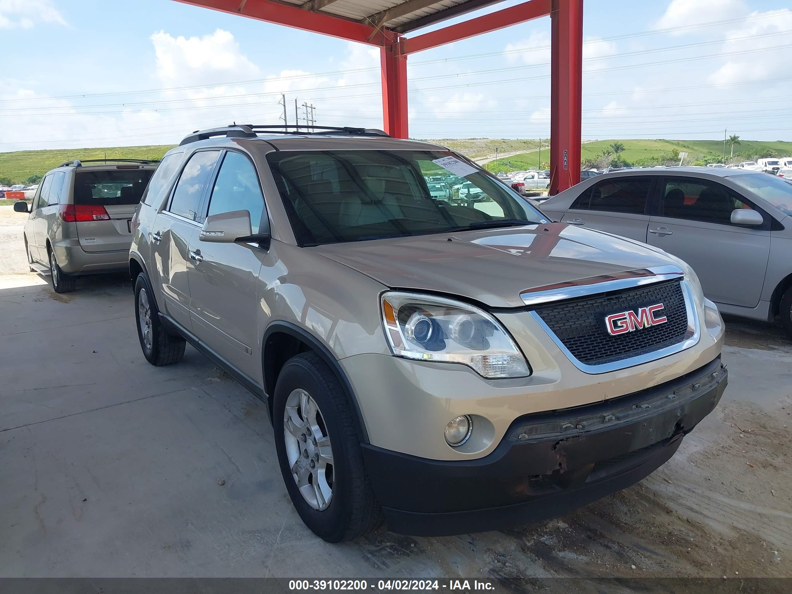 gmc acadia 2009 1gker23d29j140150