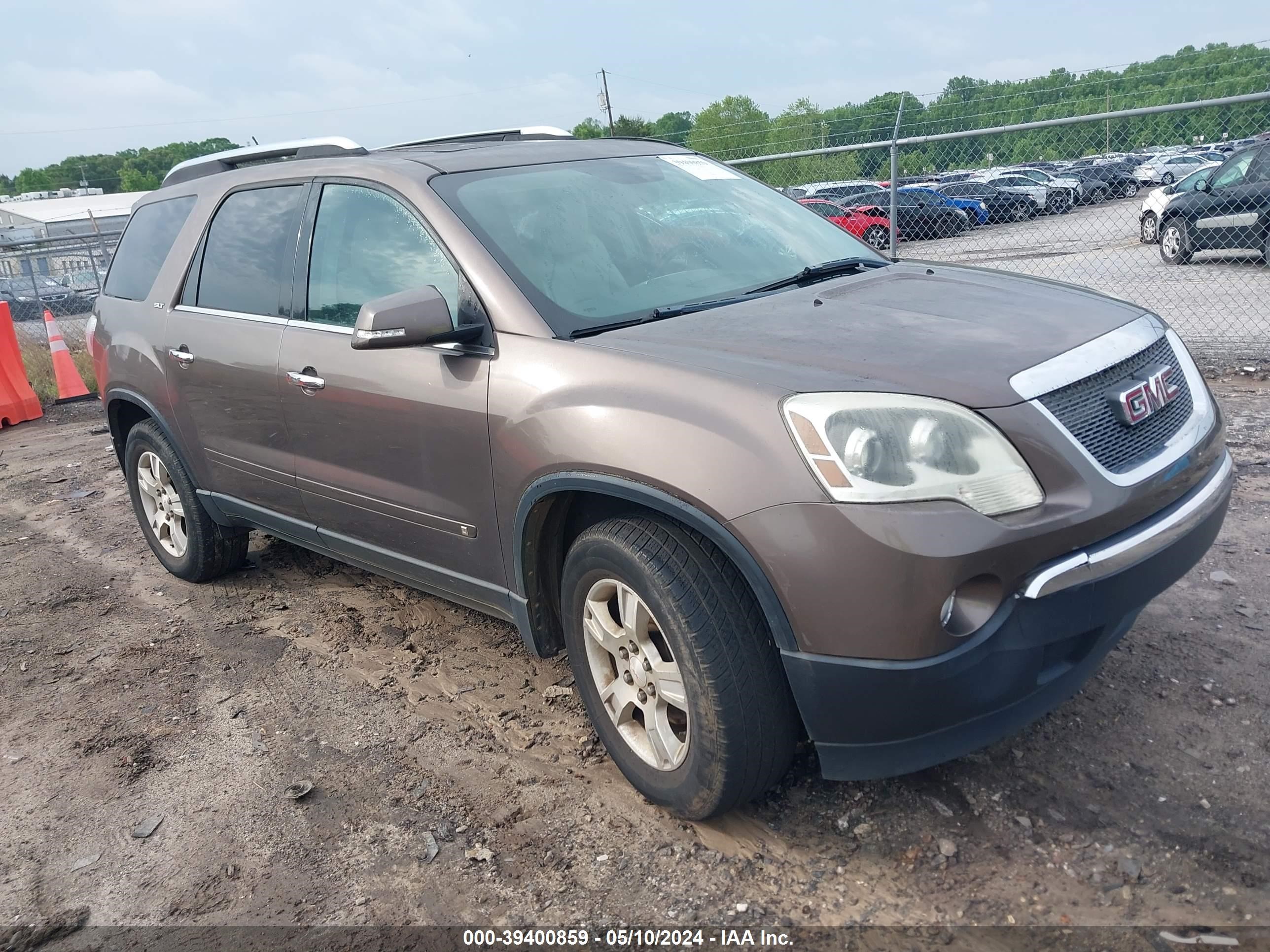 gmc acadia 2009 1gker23d29j152458