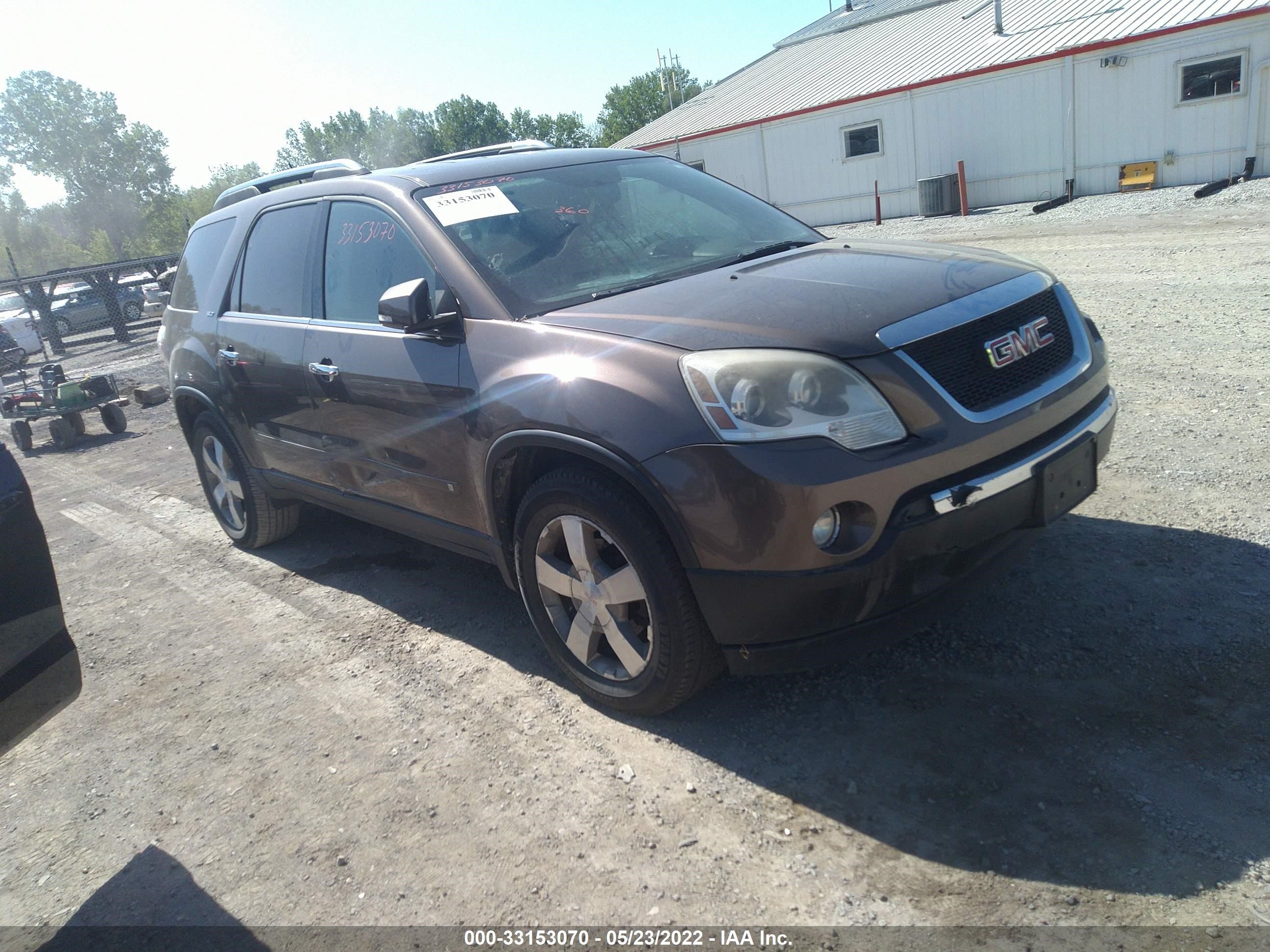 gmc acadia 2009 1gker23d59j170985