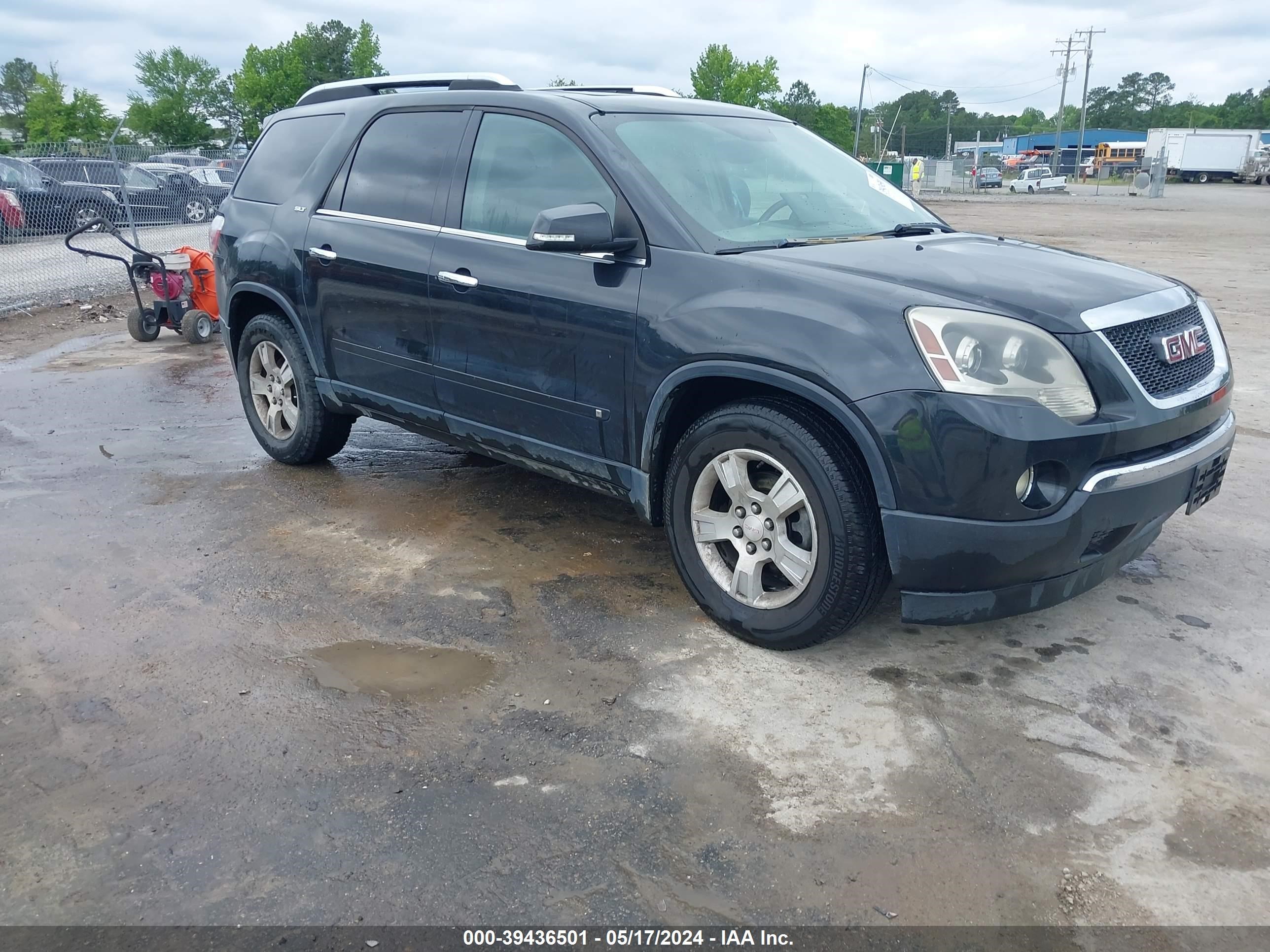 gmc acadia 2009 1gker23d69j155296