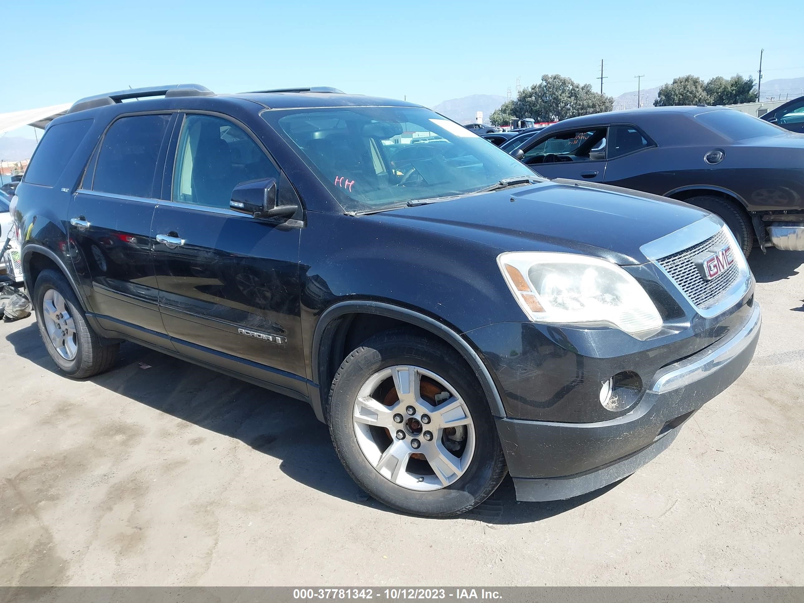 gmc acadia 2008 1gker33758j280191