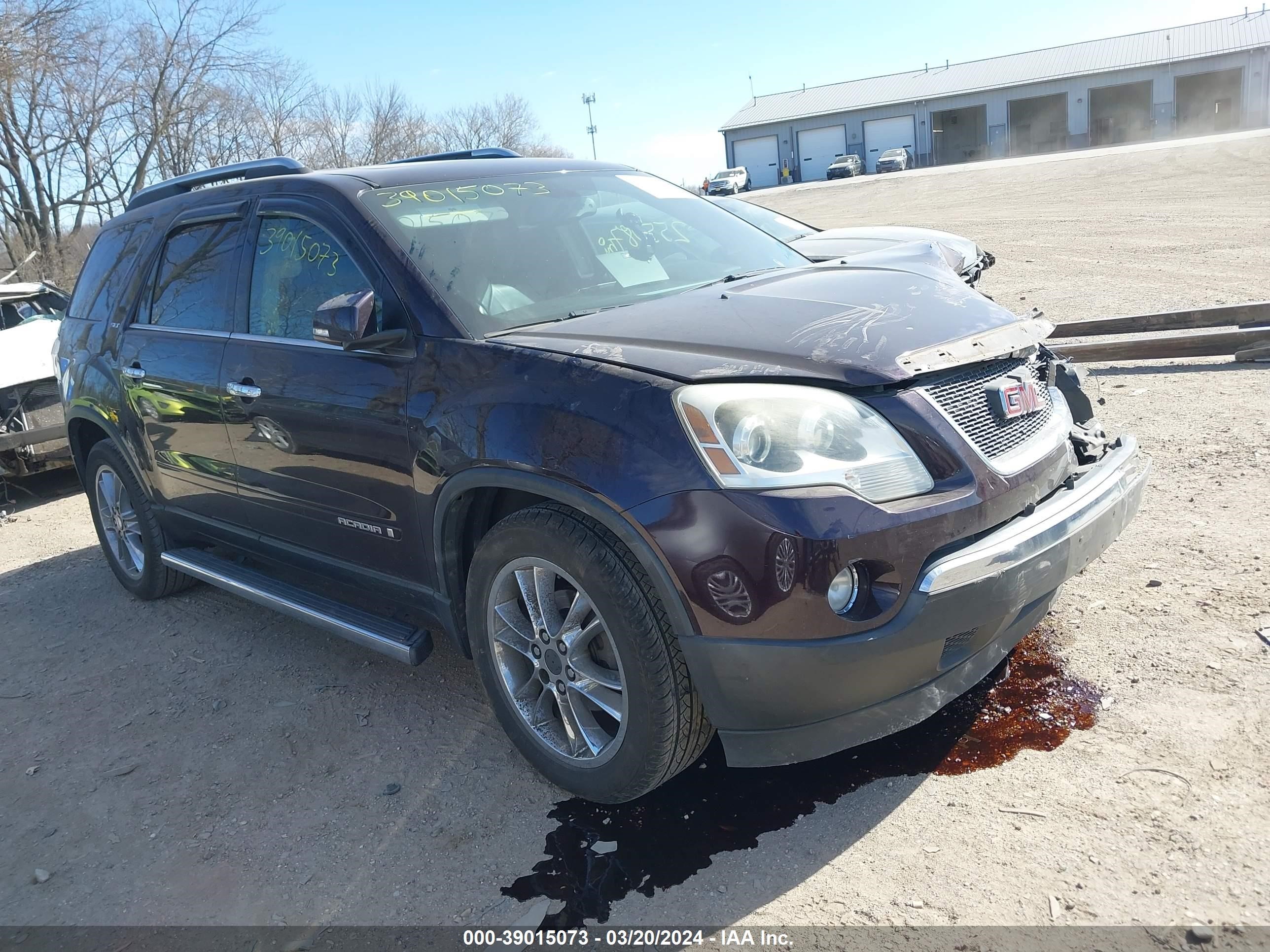 gmc acadia 2008 1gker33798j262762