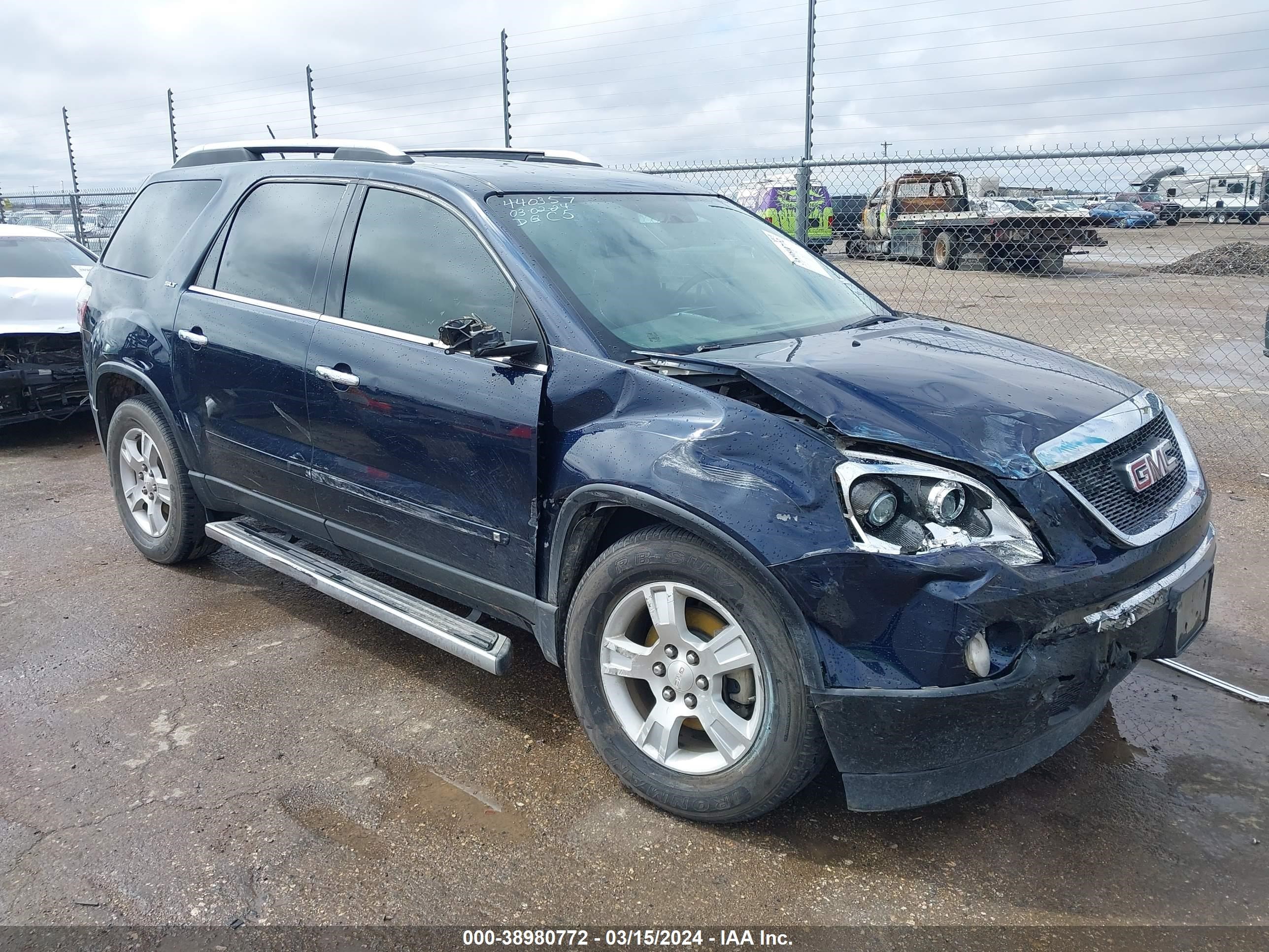 gmc acadia 2009 1gker33d09j155526