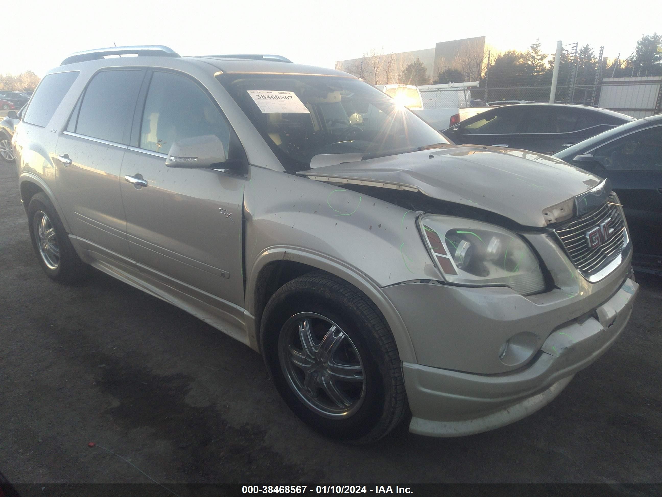 gmc acadia 2009 1gker33d29j131390