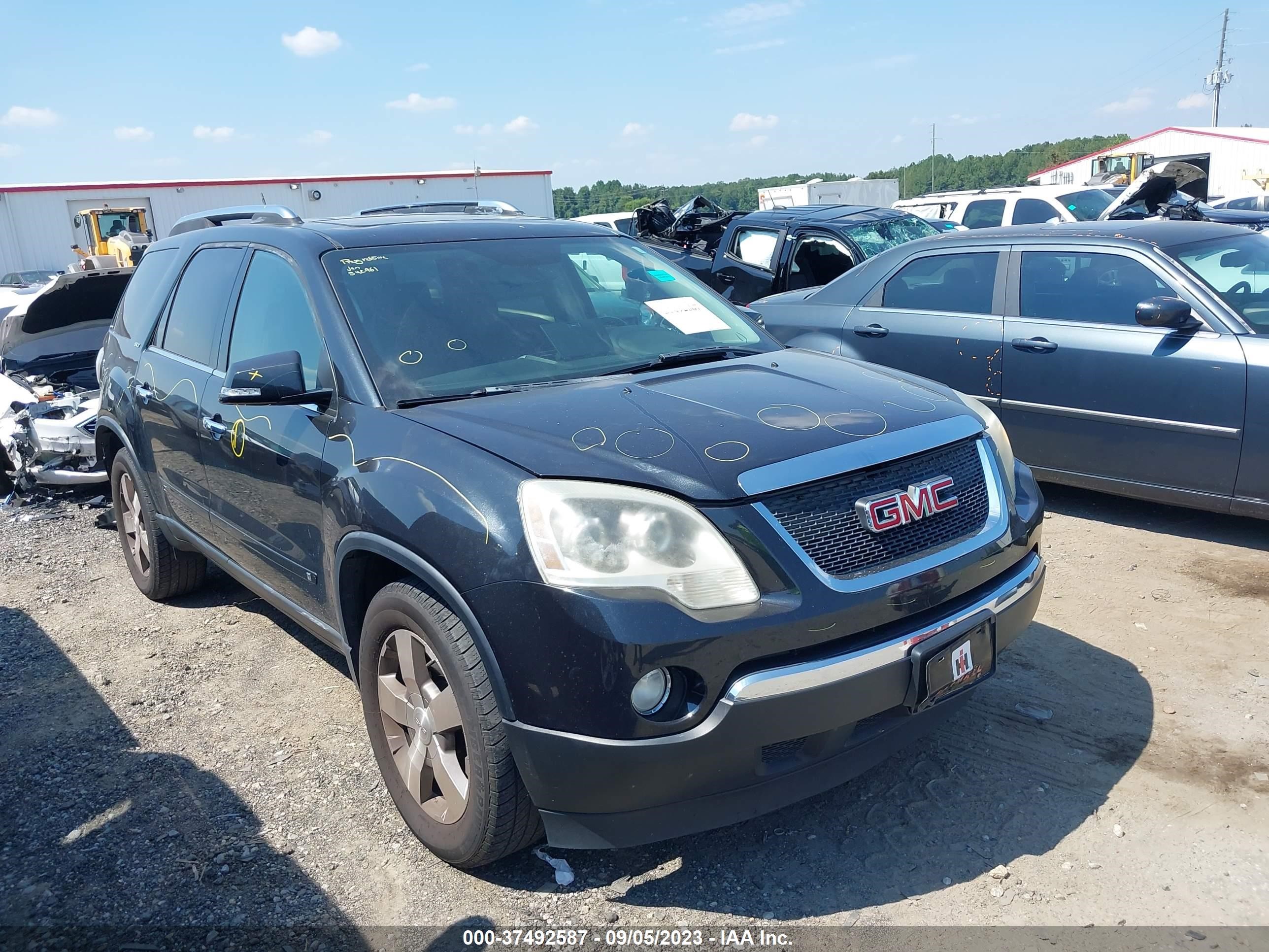 gmc acadia 2009 1gker33d99j119897