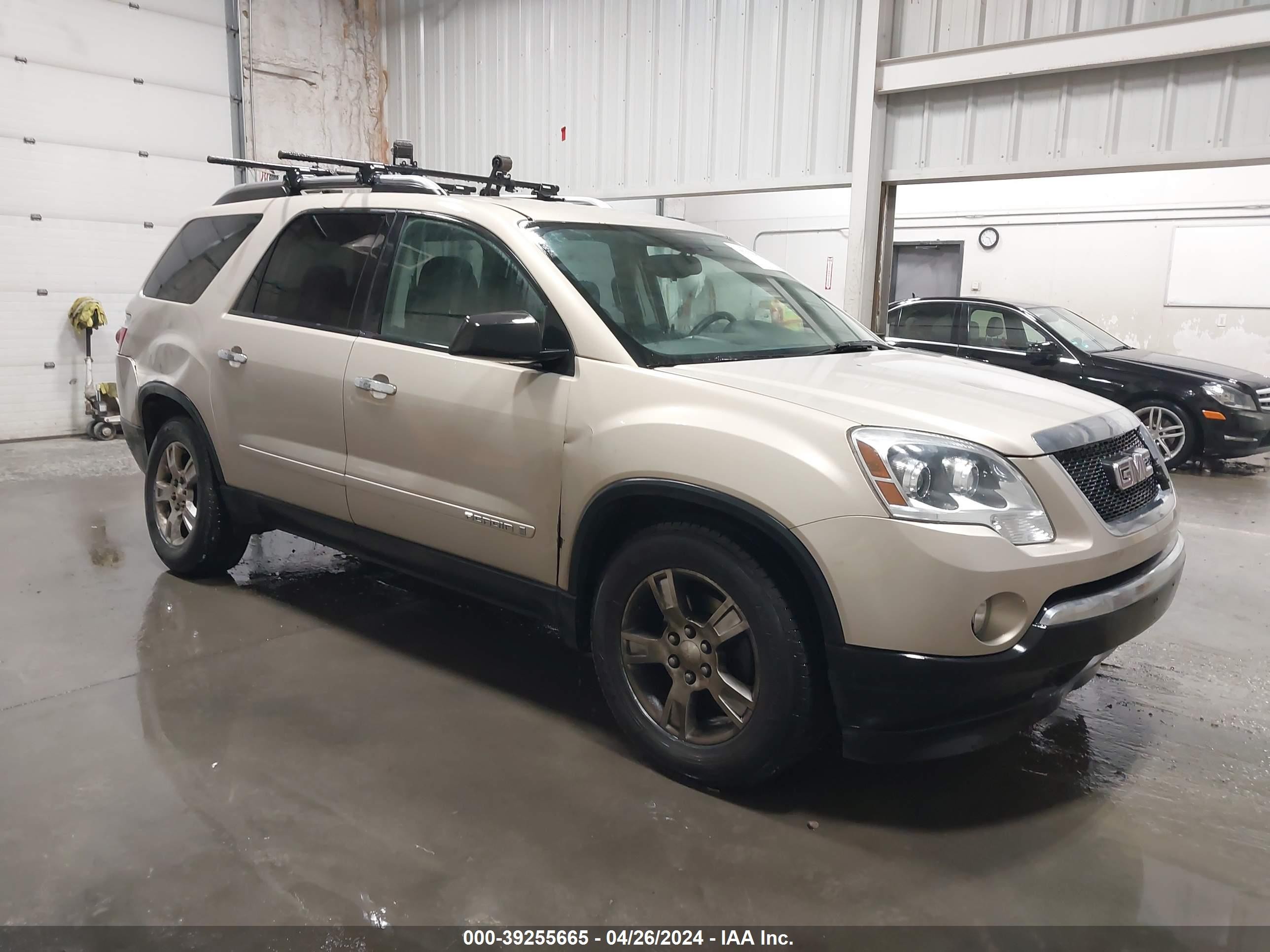 gmc acadia 2007 1gkev13797j165012